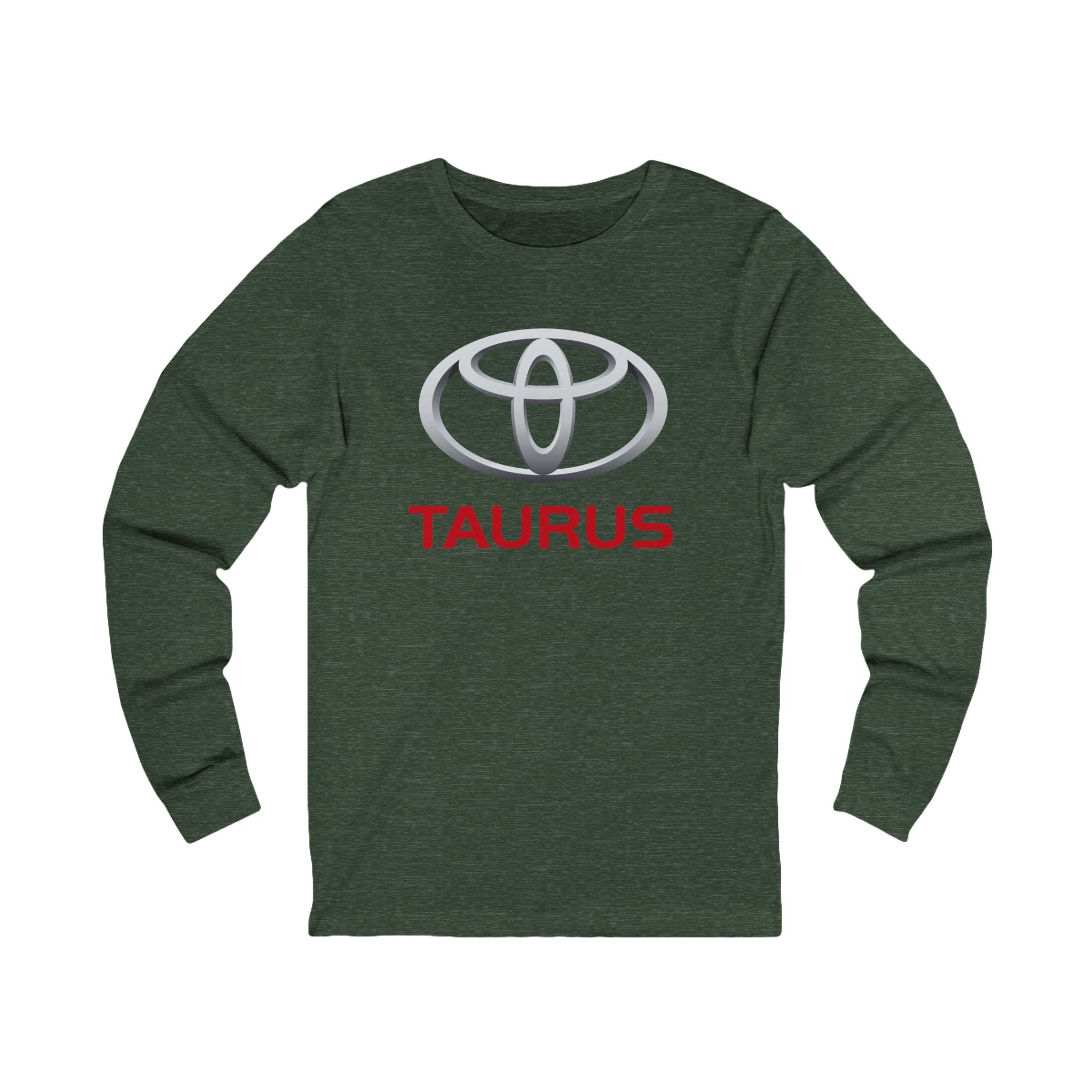 Taurus (A) Toyota edition Unisex Jersey Long Sleeve Tee