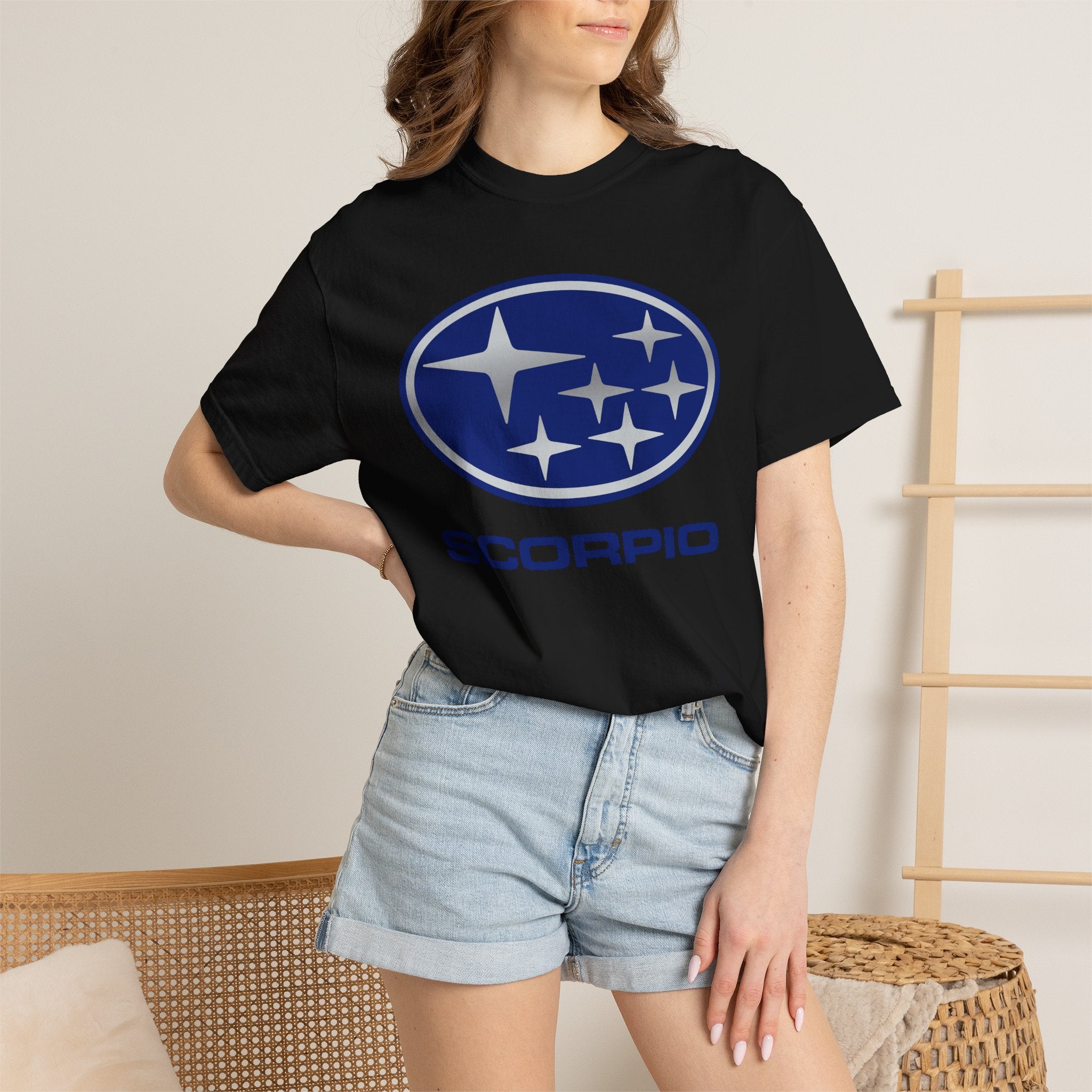 Scorpio (A) Suburu Edition Heavyweight Box-Cut Tshirt