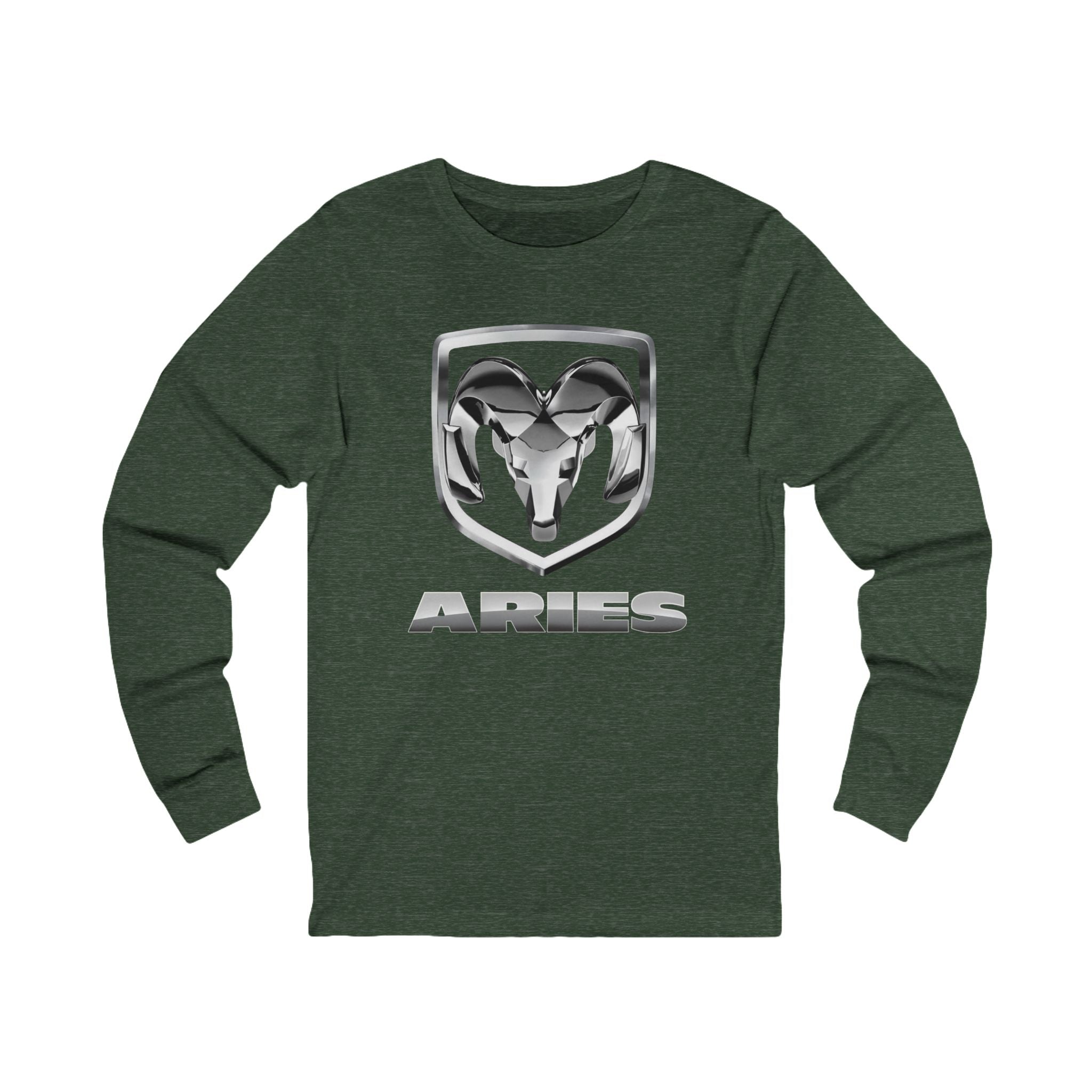 Aries (D) Dodge Ram Edition Unisex Jersey Long Sleeve Tee