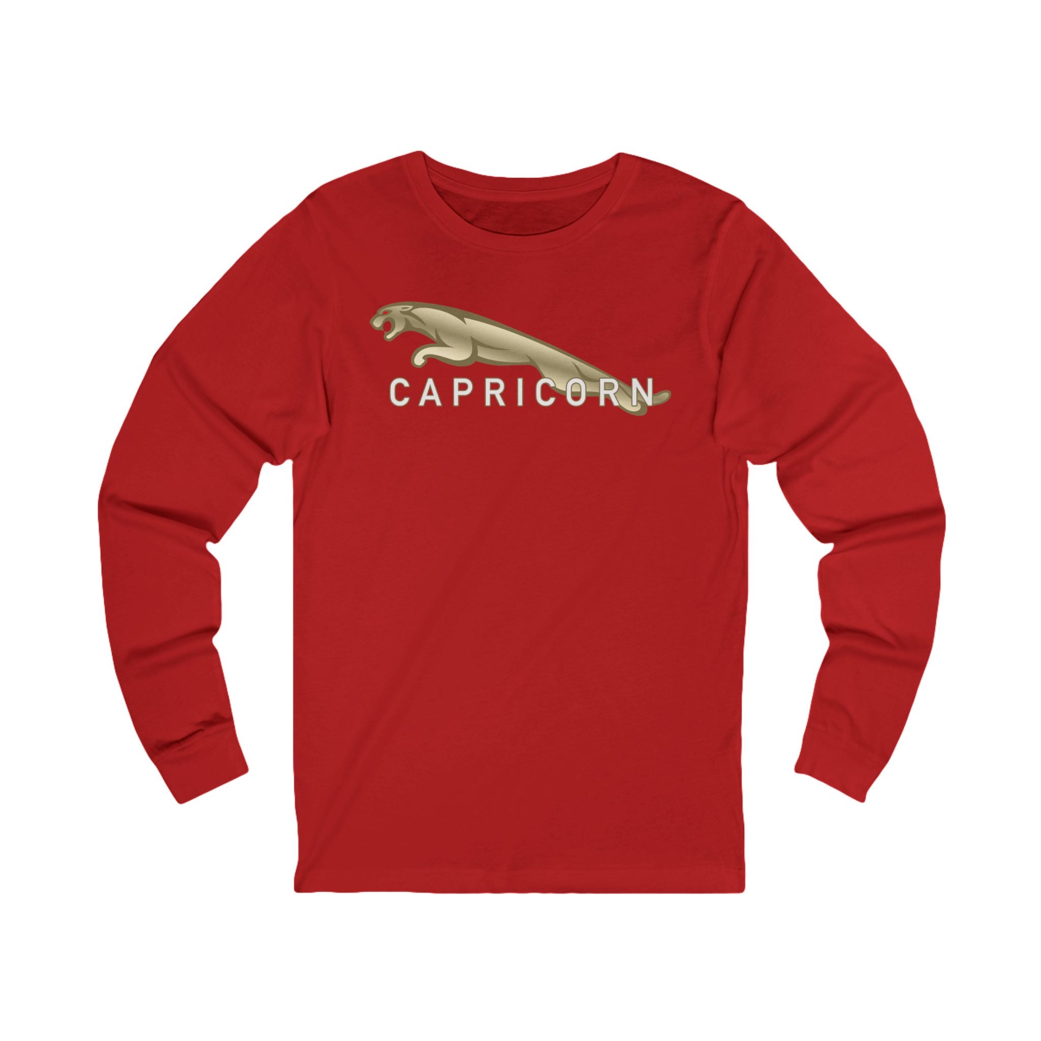 Capricorn (E) Jaguar Edition Unisex Jersey Long Sleeve Tee