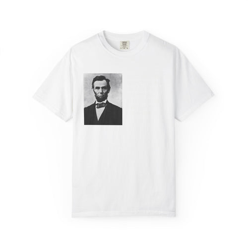 Abraham Lincoln Quote Heavyweight Box-Cut Tshirt