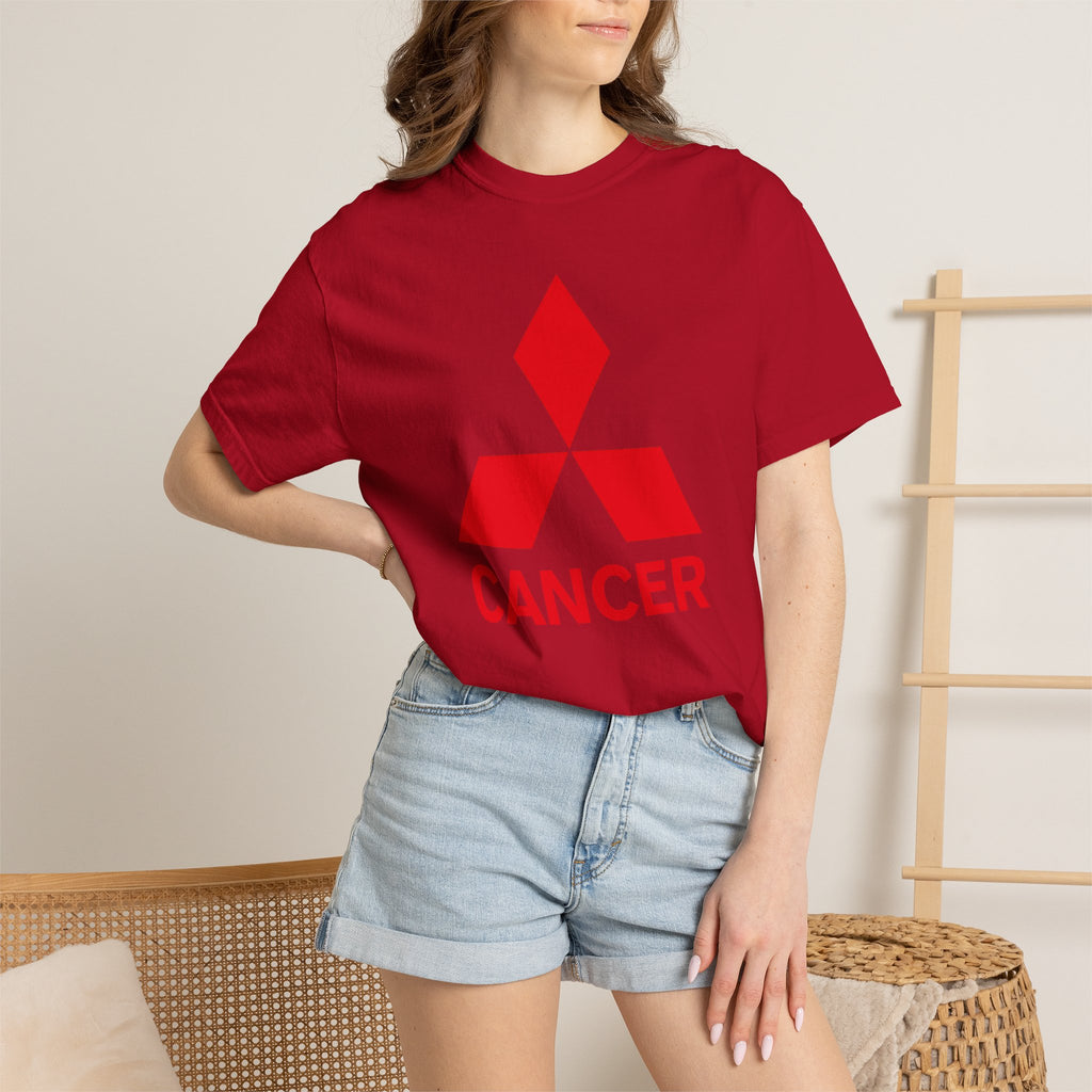 Cancer (A) Mitsubishi Edition Heavyweight Box-Cut Tshirt