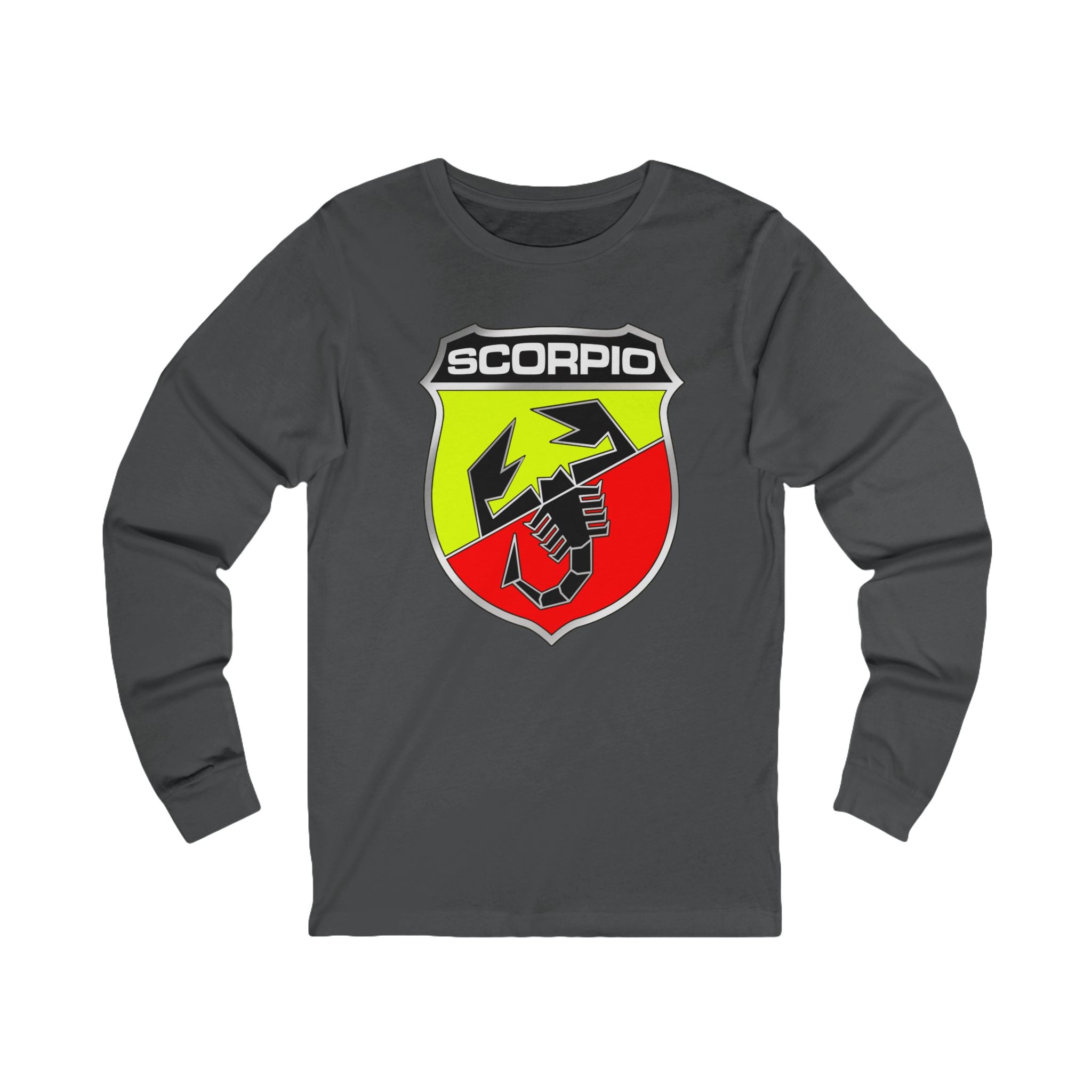 Scorpio (E) Fiat Abarth Unisex Jersey Long Sleeve Tee