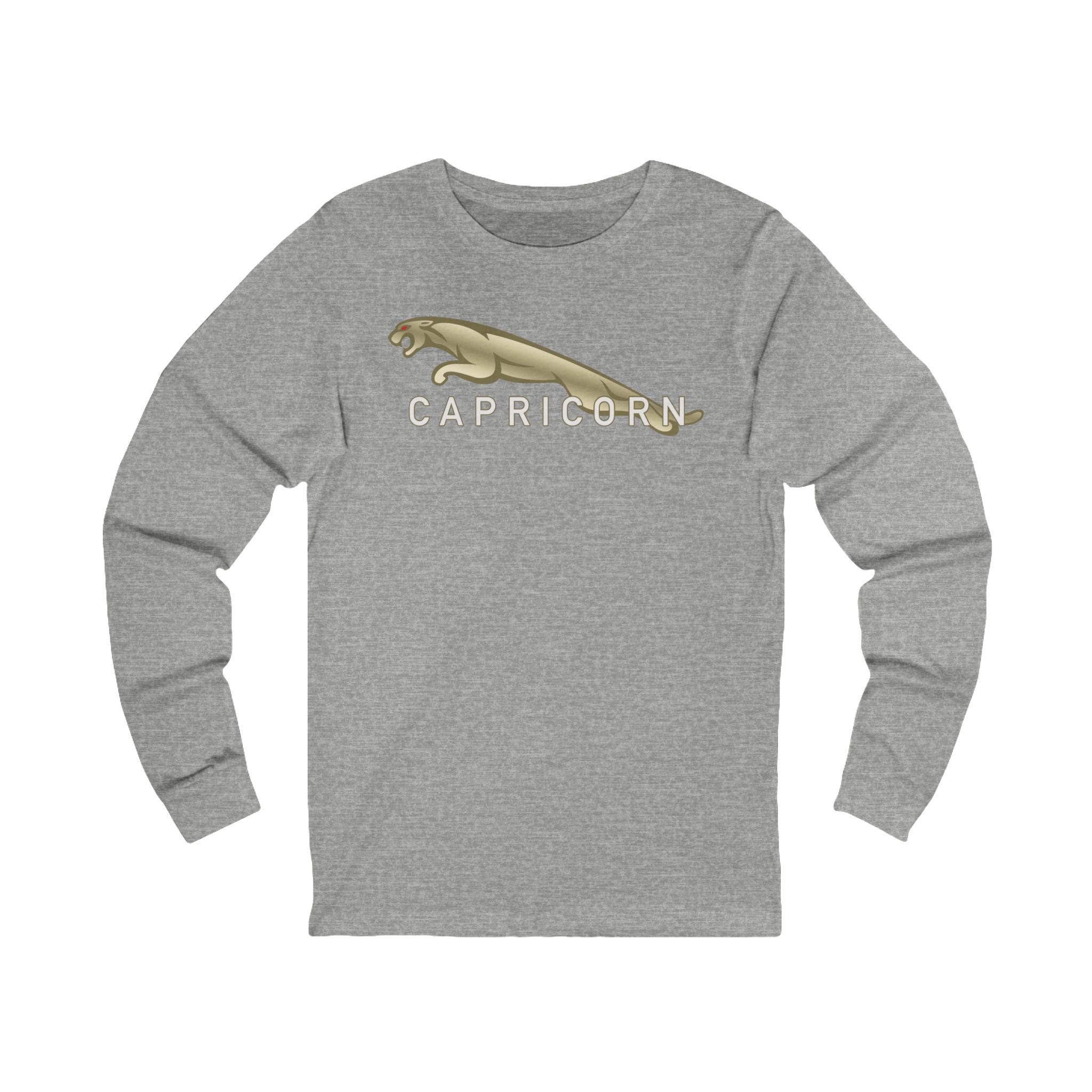 Capricorn (E) Jaguar Edition Unisex Jersey Long Sleeve Tee