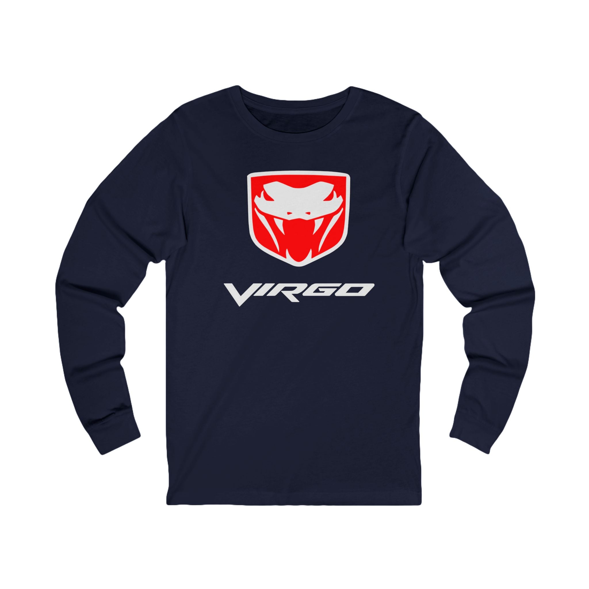 Virgo (D) Dodge Viper Edition Unisex Jersey Long Sleeve Tee