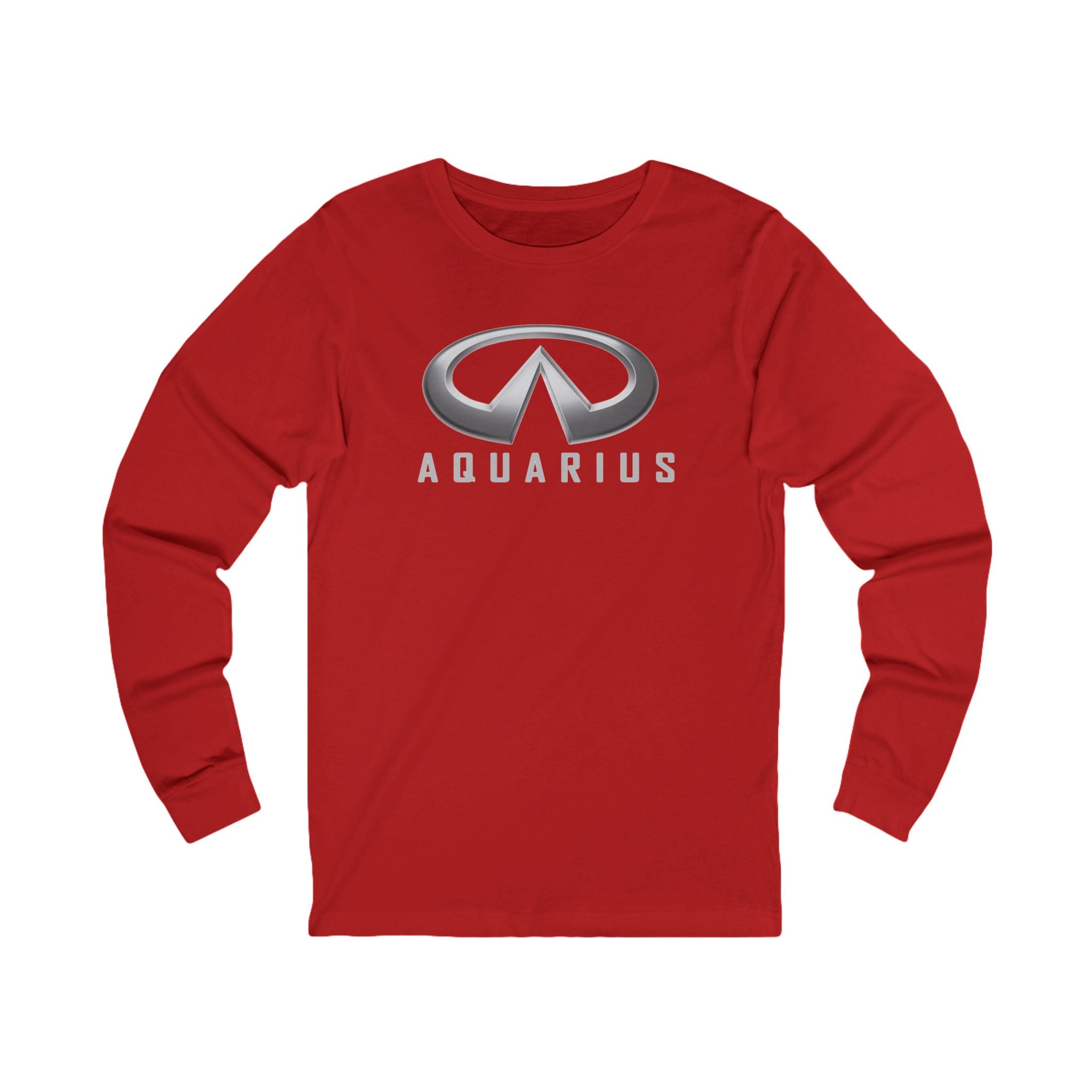 Aquarius (A) Infiniti Edition Unisex Jersey Long Sleeve Tee