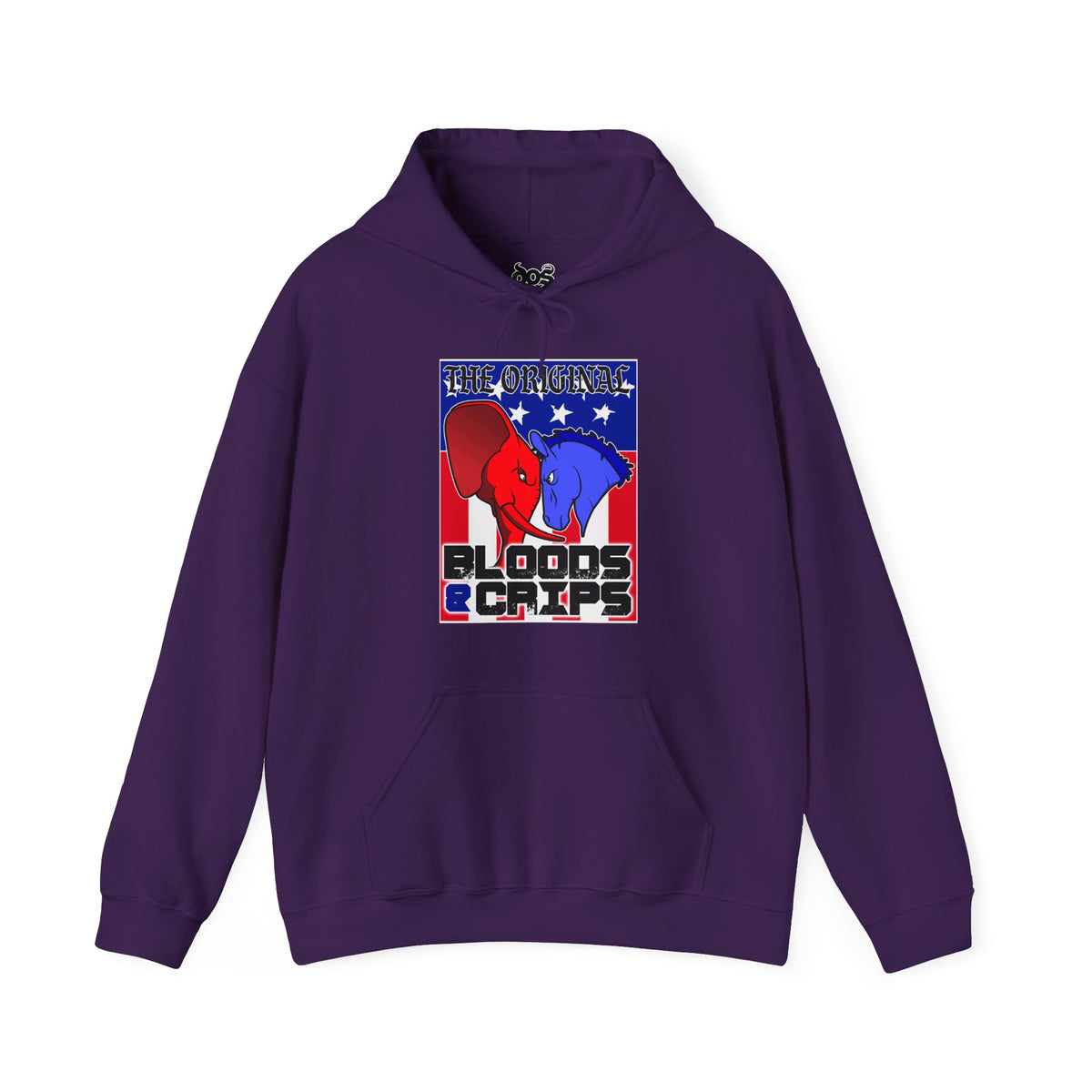 Bloods and Crips Hooded Sweatshirt