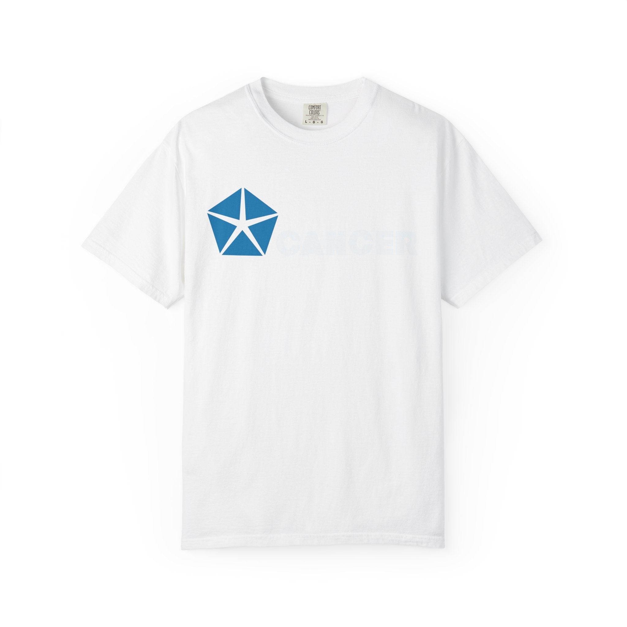 Cancer (D) Chrysler Edition Heavyweight Box-Cut Tshirt