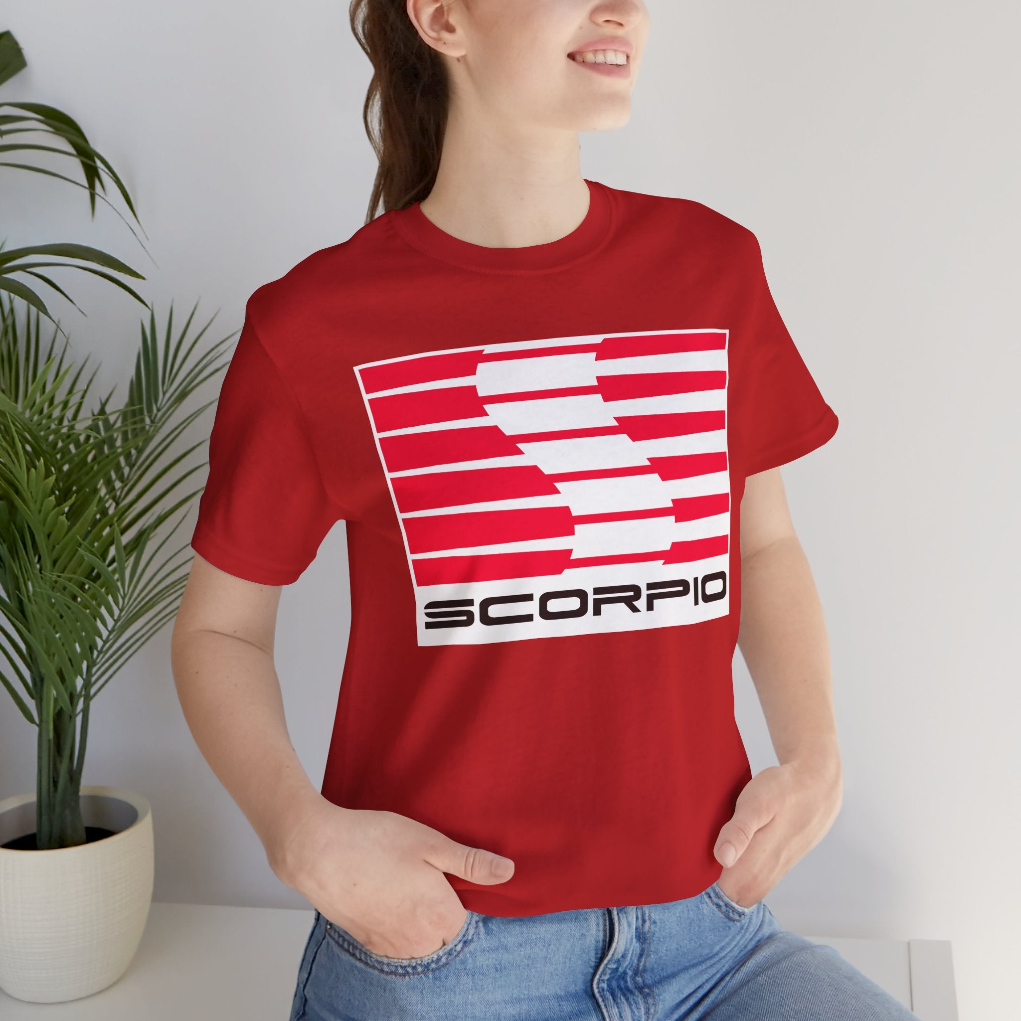 Scorpio (D) Saleen Mustang Edition Unisex Soft Tshirt