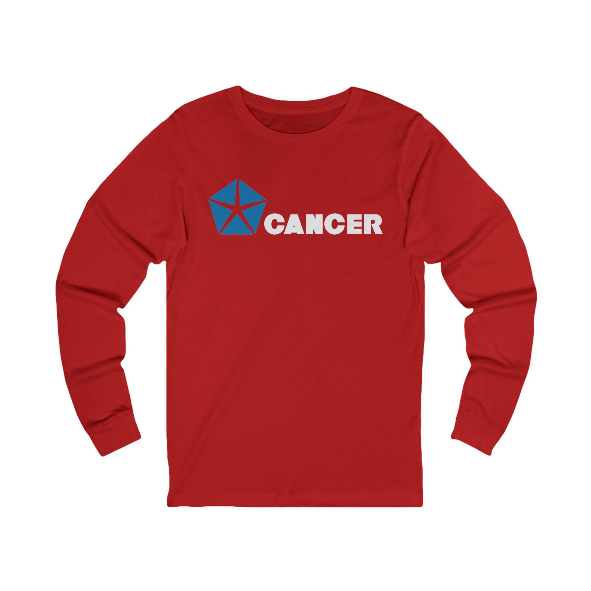 Cancer (D) Chrysler Edition Unisex Jersey Long Sleeve Tee