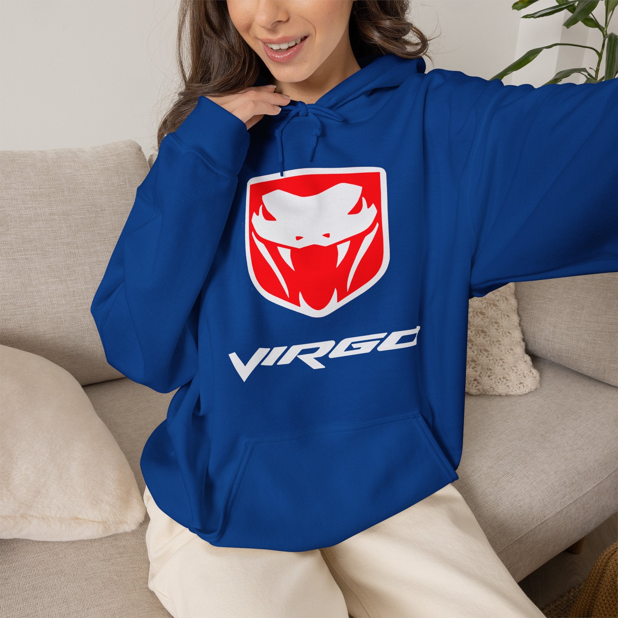 Virgo (D) Dodge Viper Edition Hooded Sweatshirt