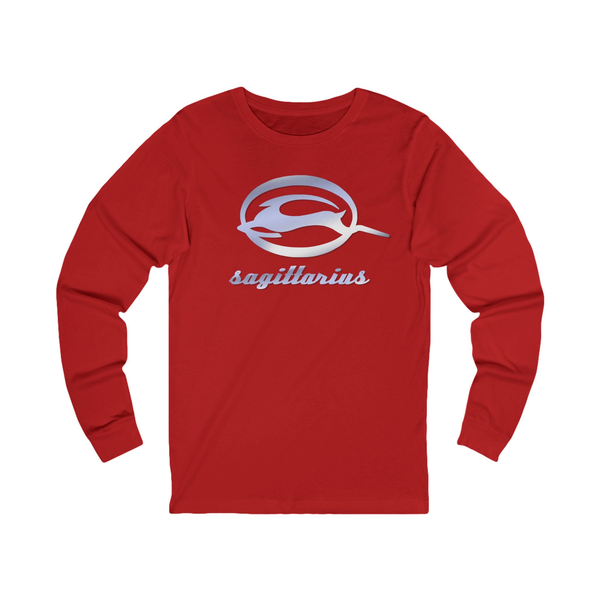 Sagittarius (D) Chevy Impala Edition Unisex Jersey Long Sleeve Tee