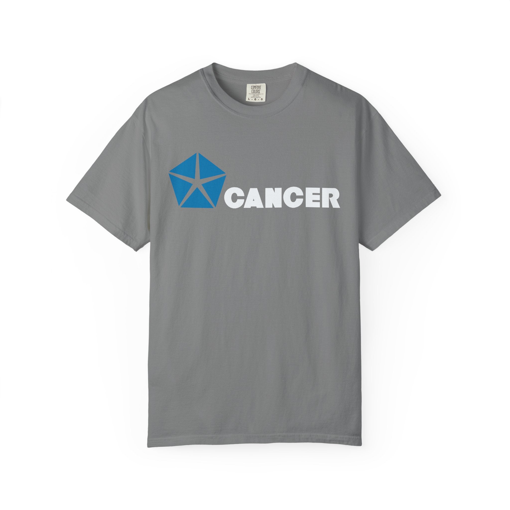 Cancer (D) Chrysler Edition Heavyweight Box-Cut Tshirt