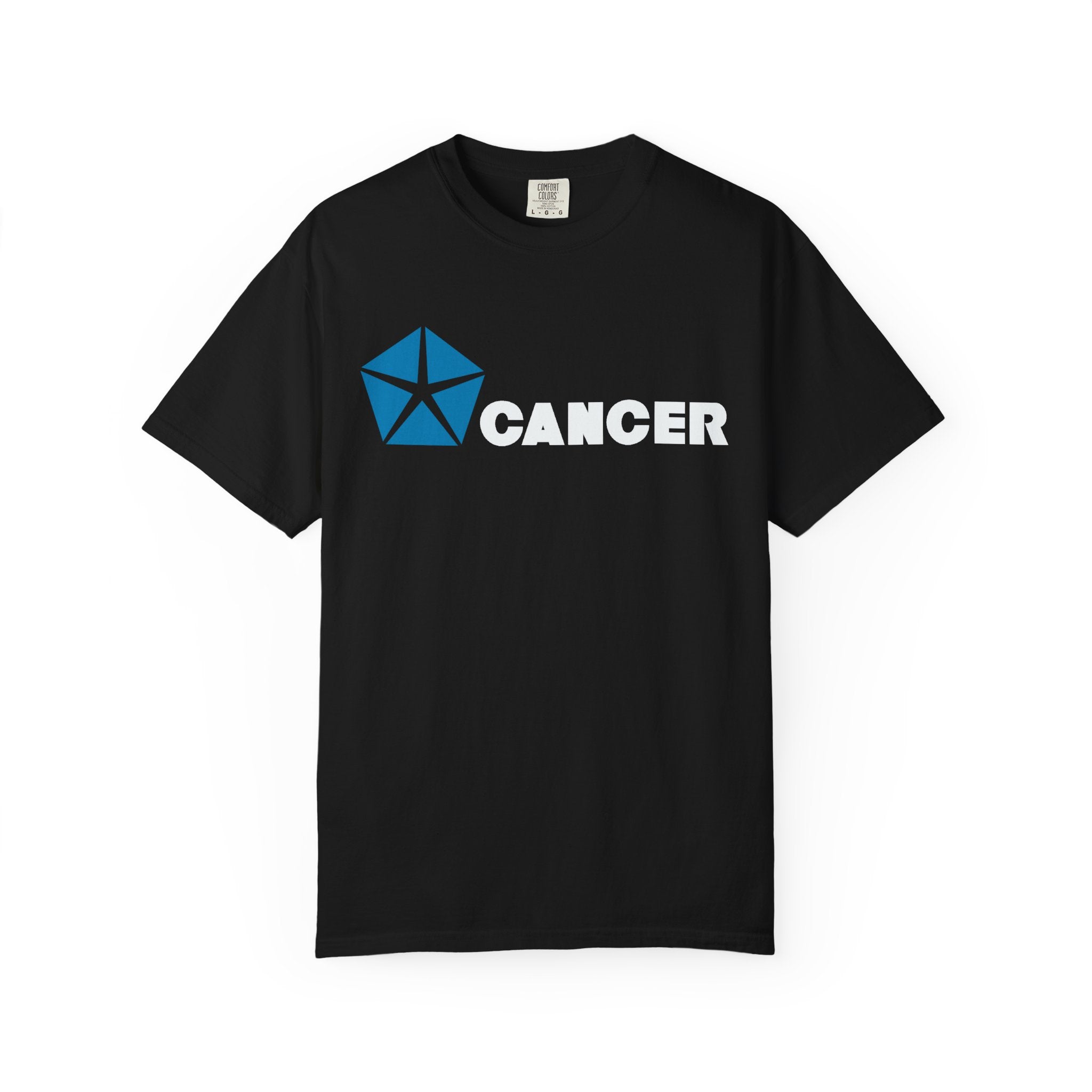 Cancer (D) Chrysler Edition Heavyweight Box-Cut Tshirt
