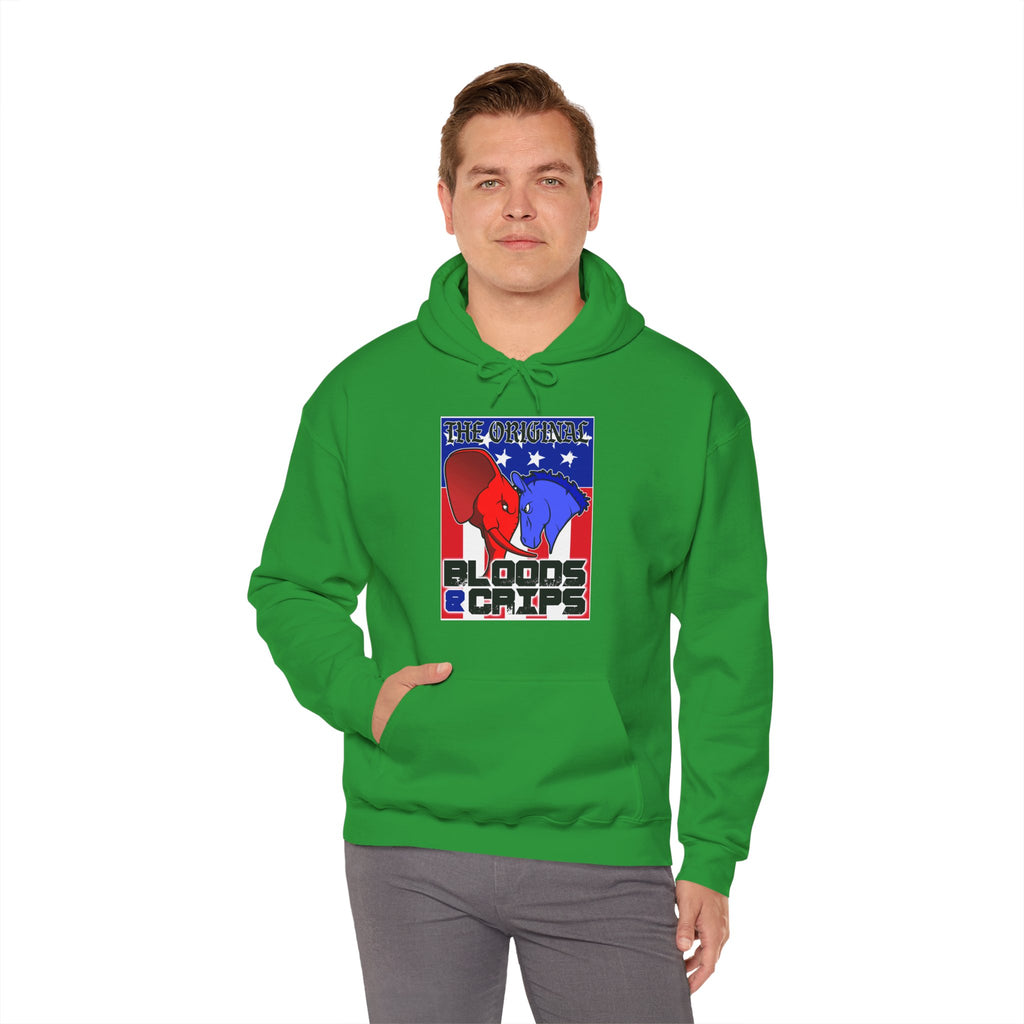 Bloods and Crips Hooded Sweatshirt