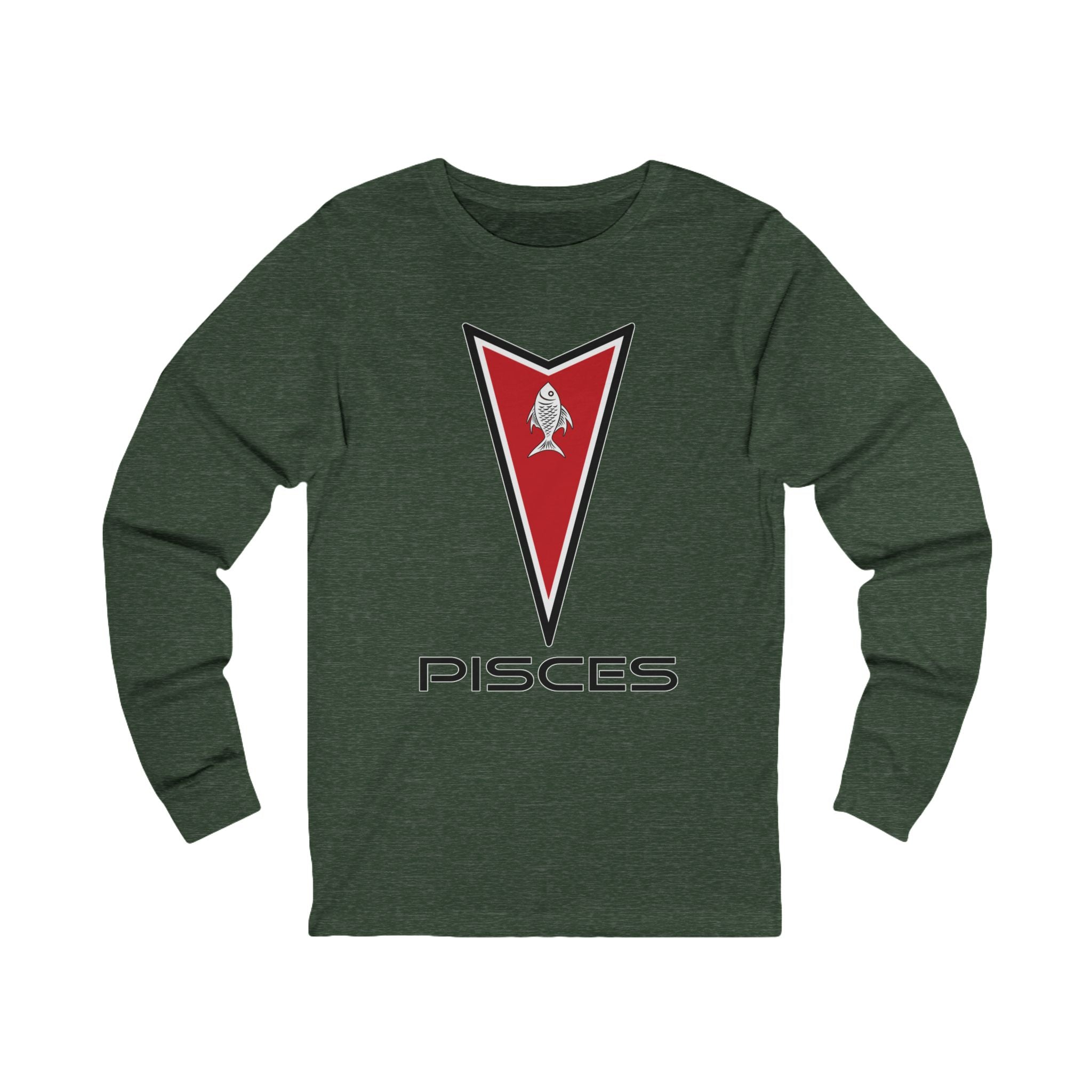 Pisces (D) Pontiac Edition Unisex Jersey Long Sleeve Tee