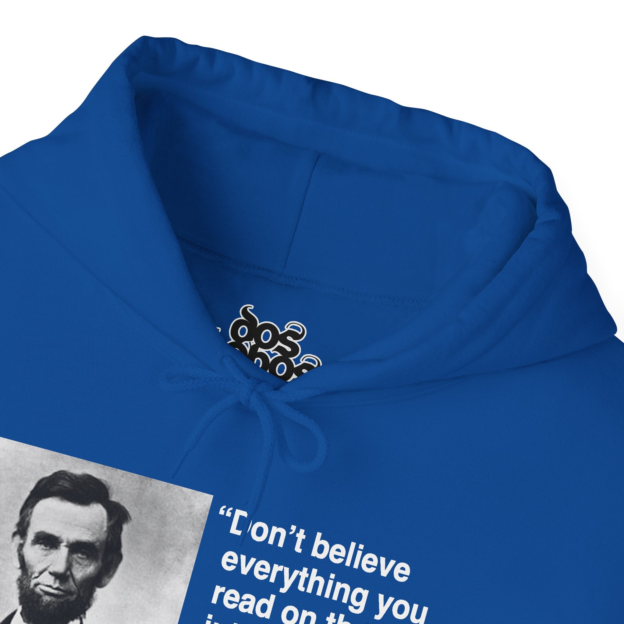 Abraham Lincoln Quote Hooded Sweatshirt