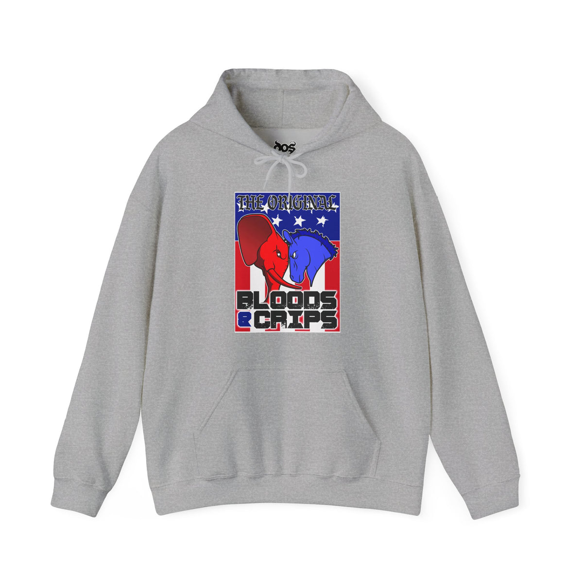 Bloods and Crips Hooded Sweatshirt