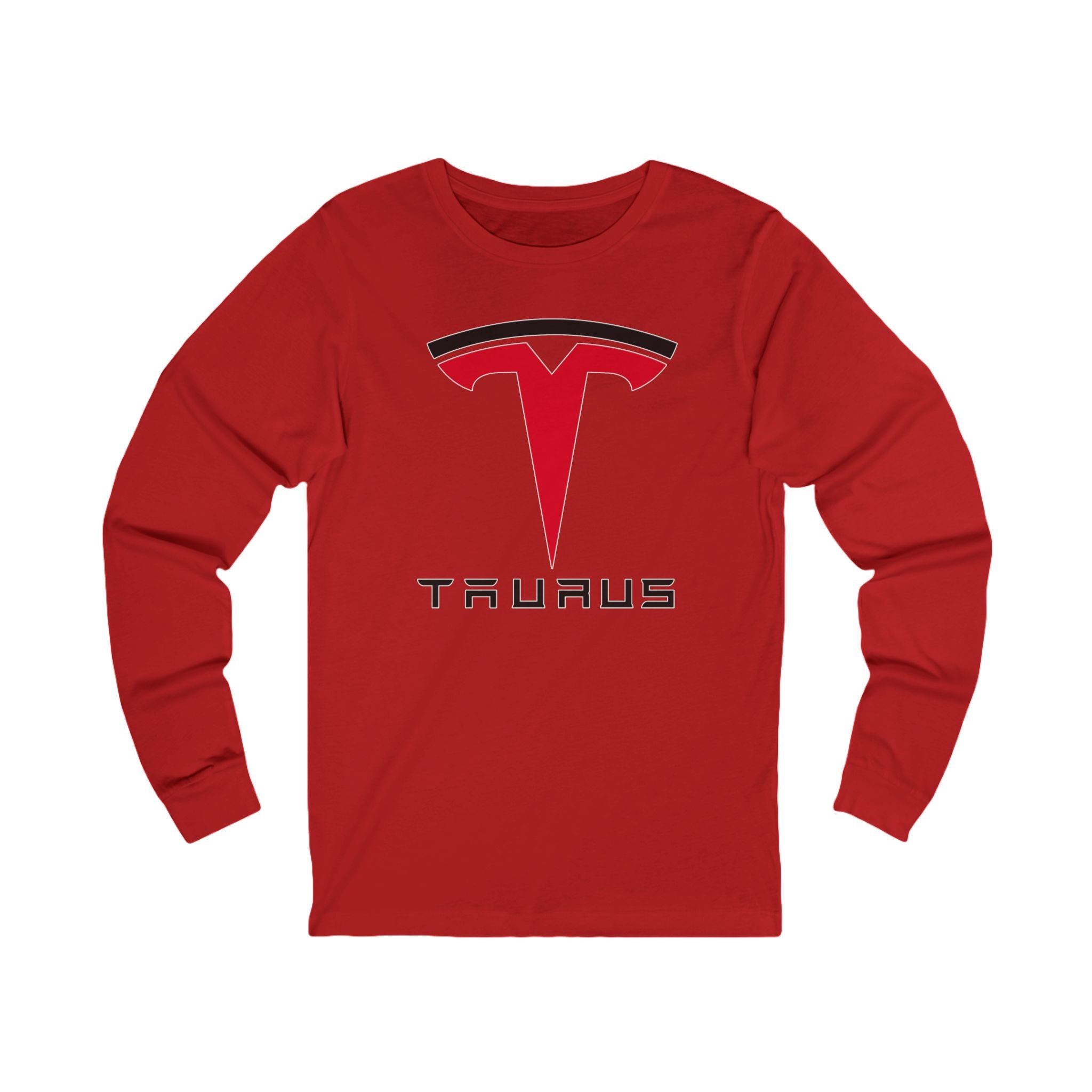 Taurus (D) Tesla Edition Unisex Jersey Long Sleeve Tee