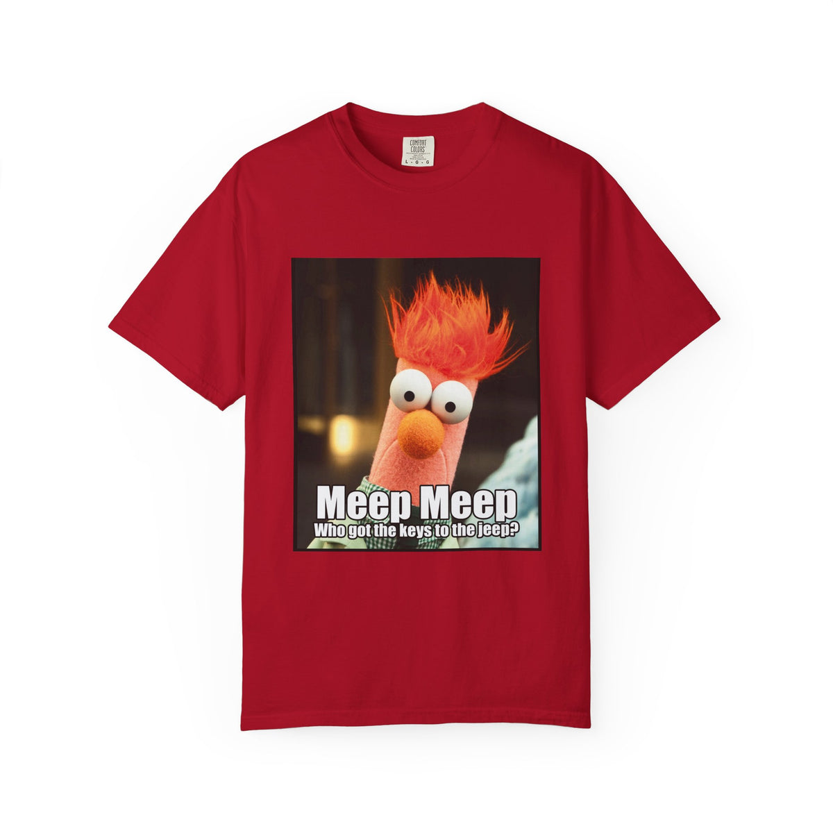 Beeker Meep Meep Heavyweight Box-Cut Tshirt