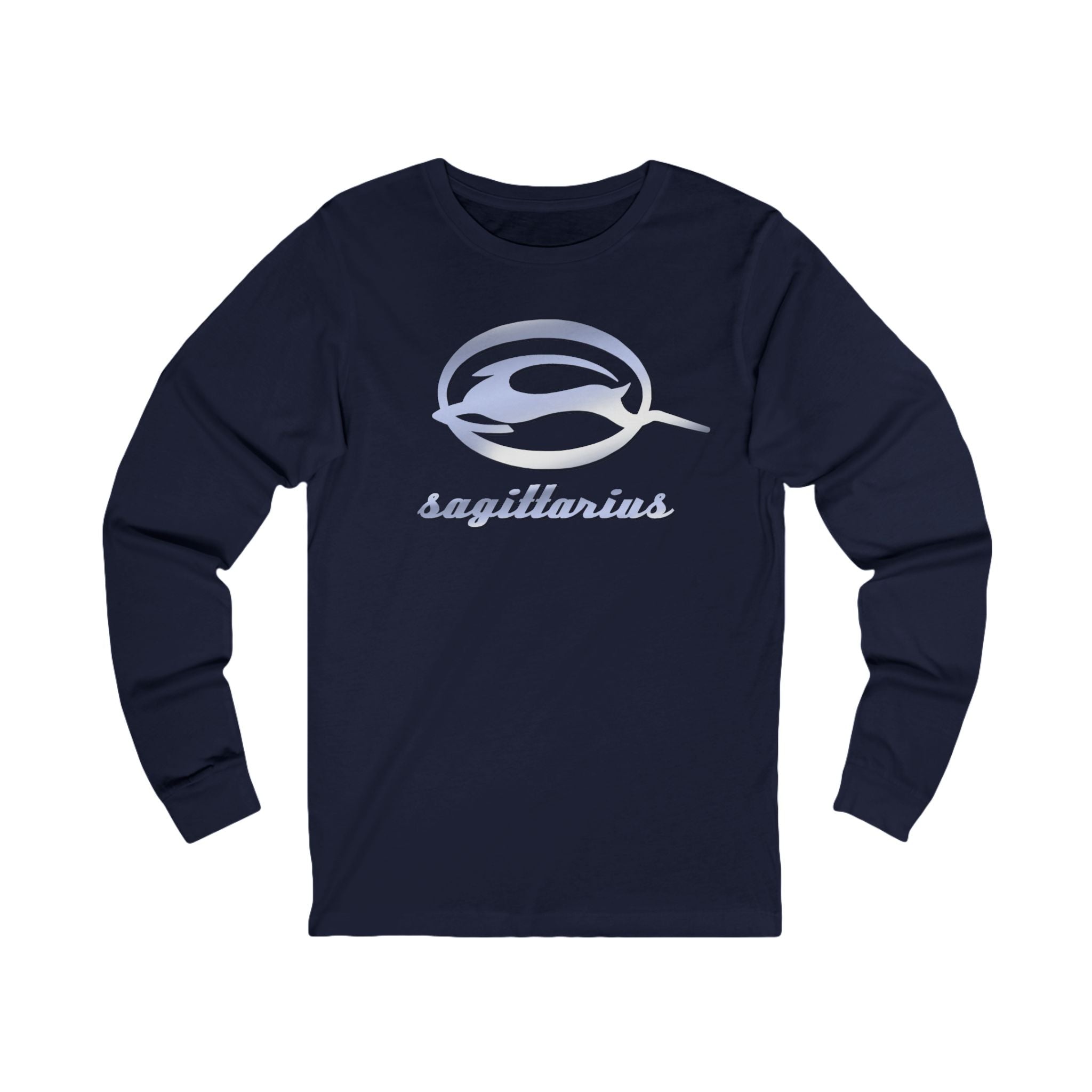 Sagittarius (D) Chevy Impala Edition Unisex Jersey Long Sleeve Tee