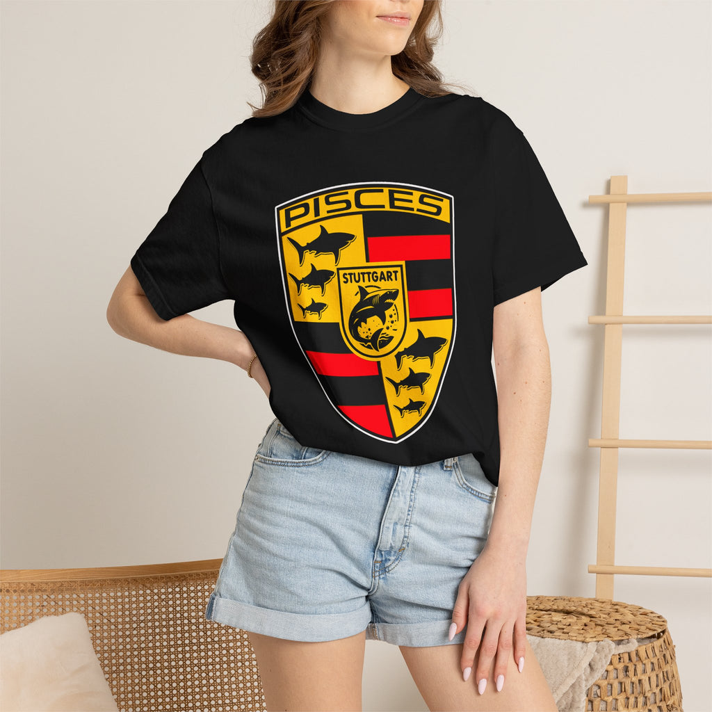 Pisces (E) Porsche Edition Heavyweight Box-Cut Tshirt