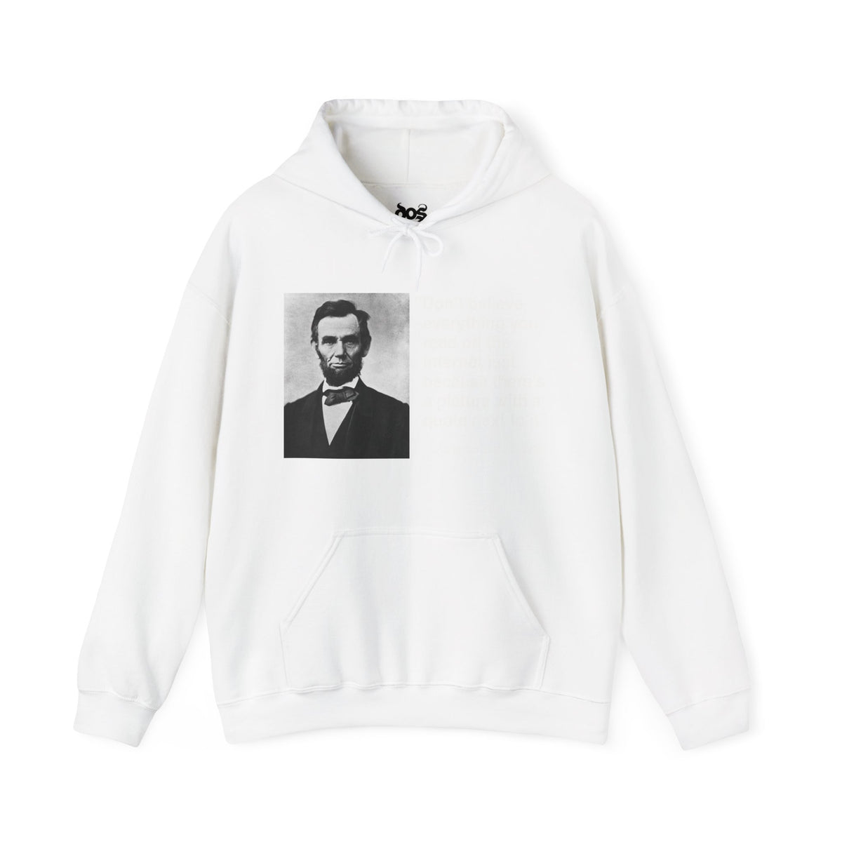 Abraham Lincoln Quote Hooded Sweatshirt