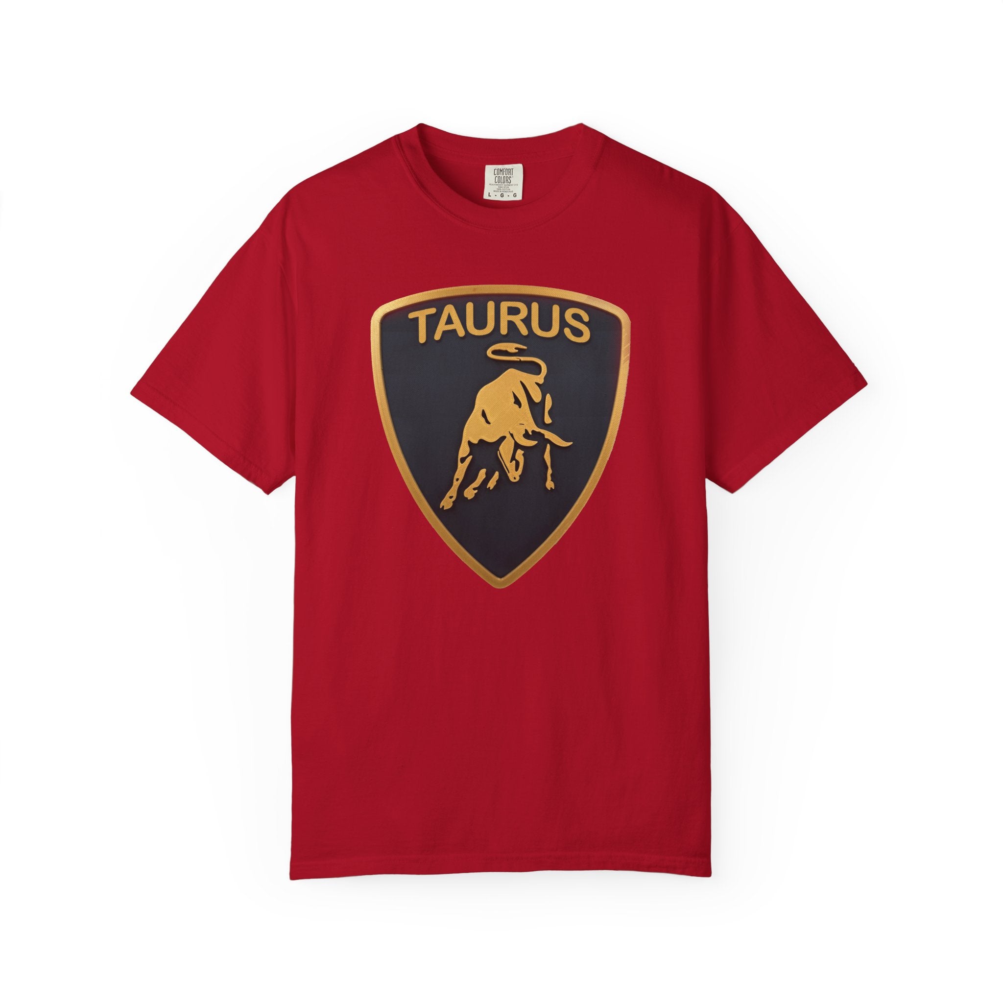 Taurus (E) Lamborghini edition Heavyweight Box-Cut Tshirt