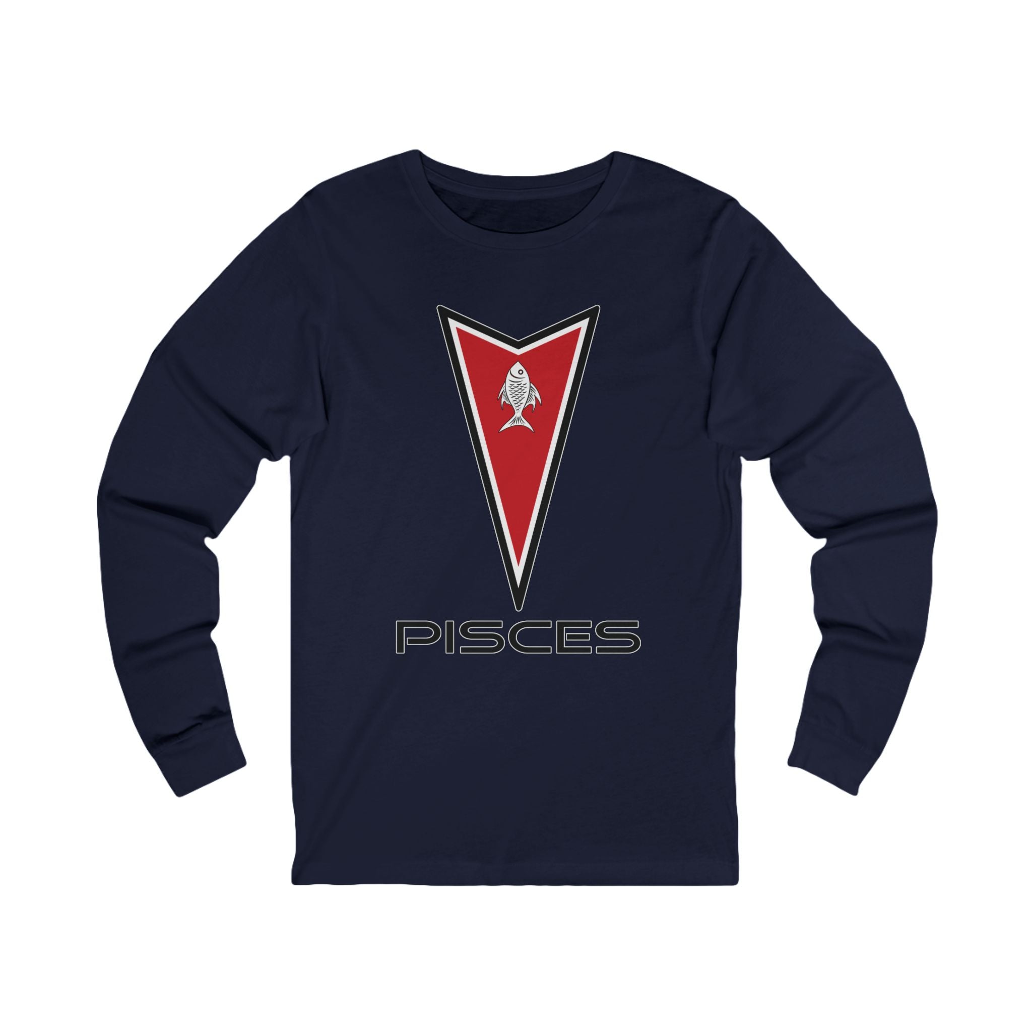 Pisces (D) Pontiac Edition Unisex Jersey Long Sleeve Tee