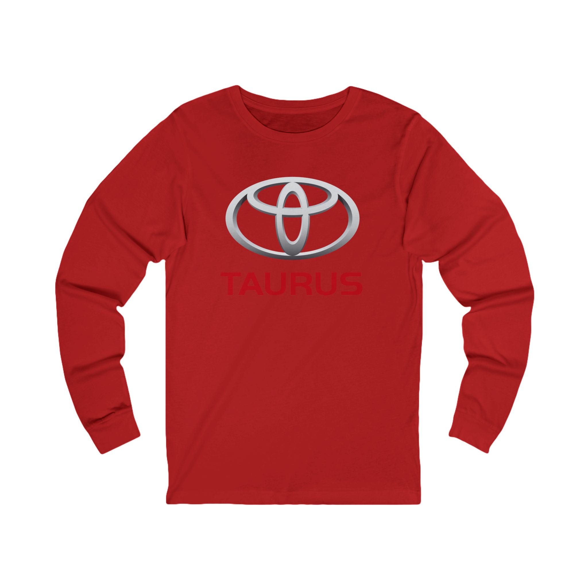 Taurus (A) Toyota edition Unisex Jersey Long Sleeve Tee