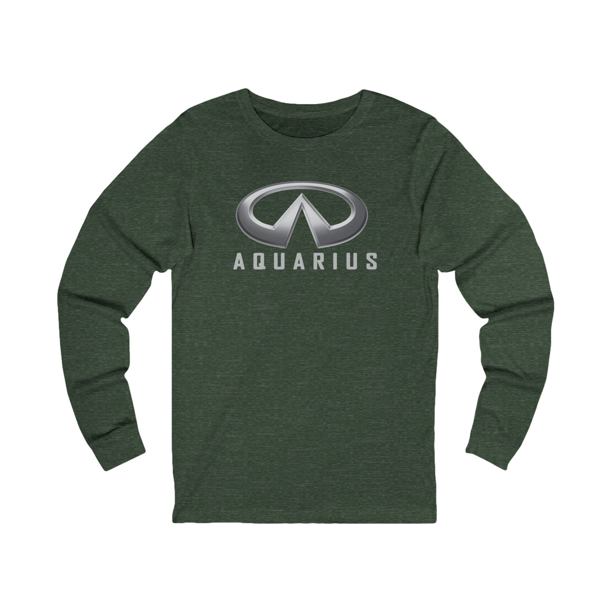 Aquarius (A) Infiniti Edition Unisex Jersey Long Sleeve Tee