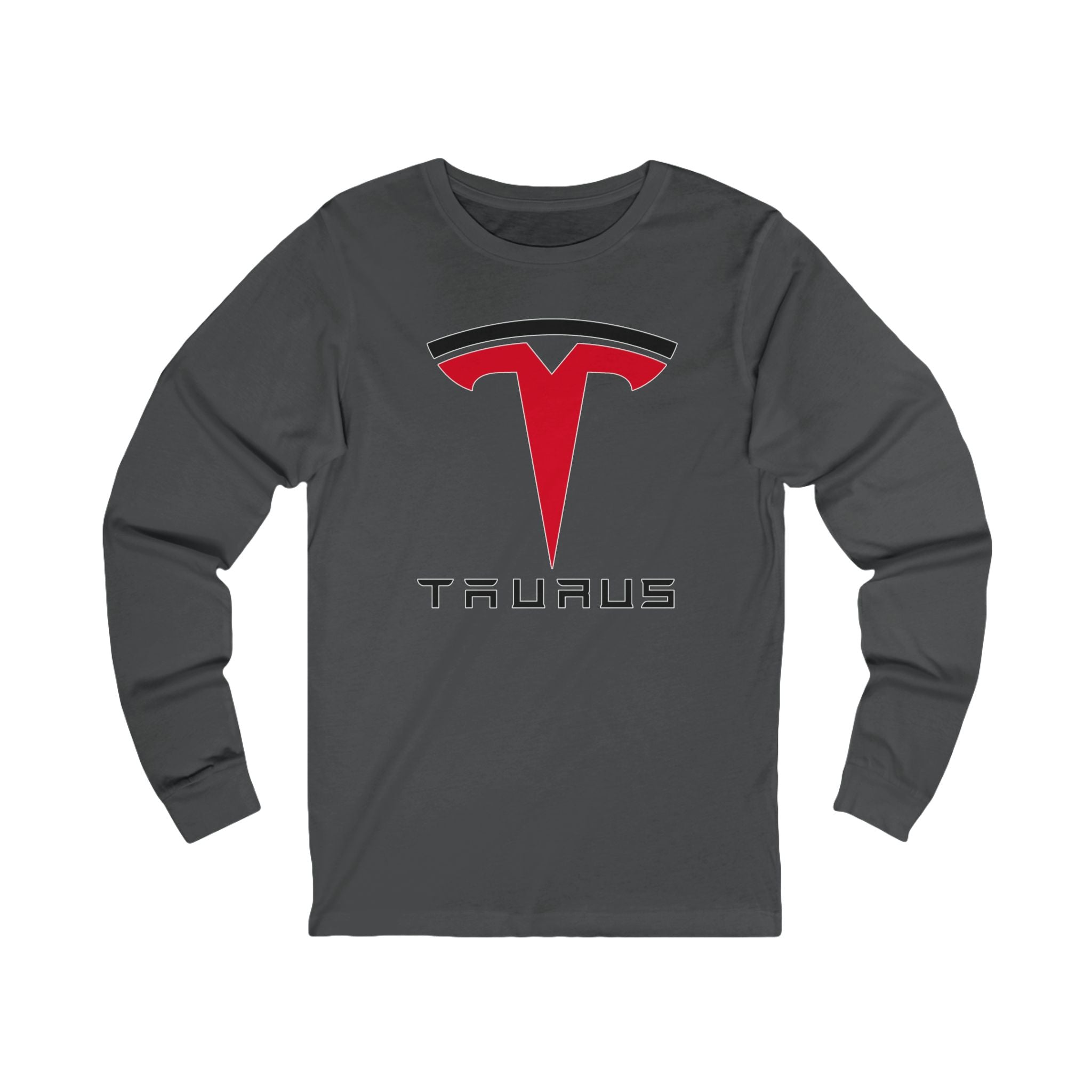 Taurus (D) Tesla Edition Unisex Jersey Long Sleeve Tee
