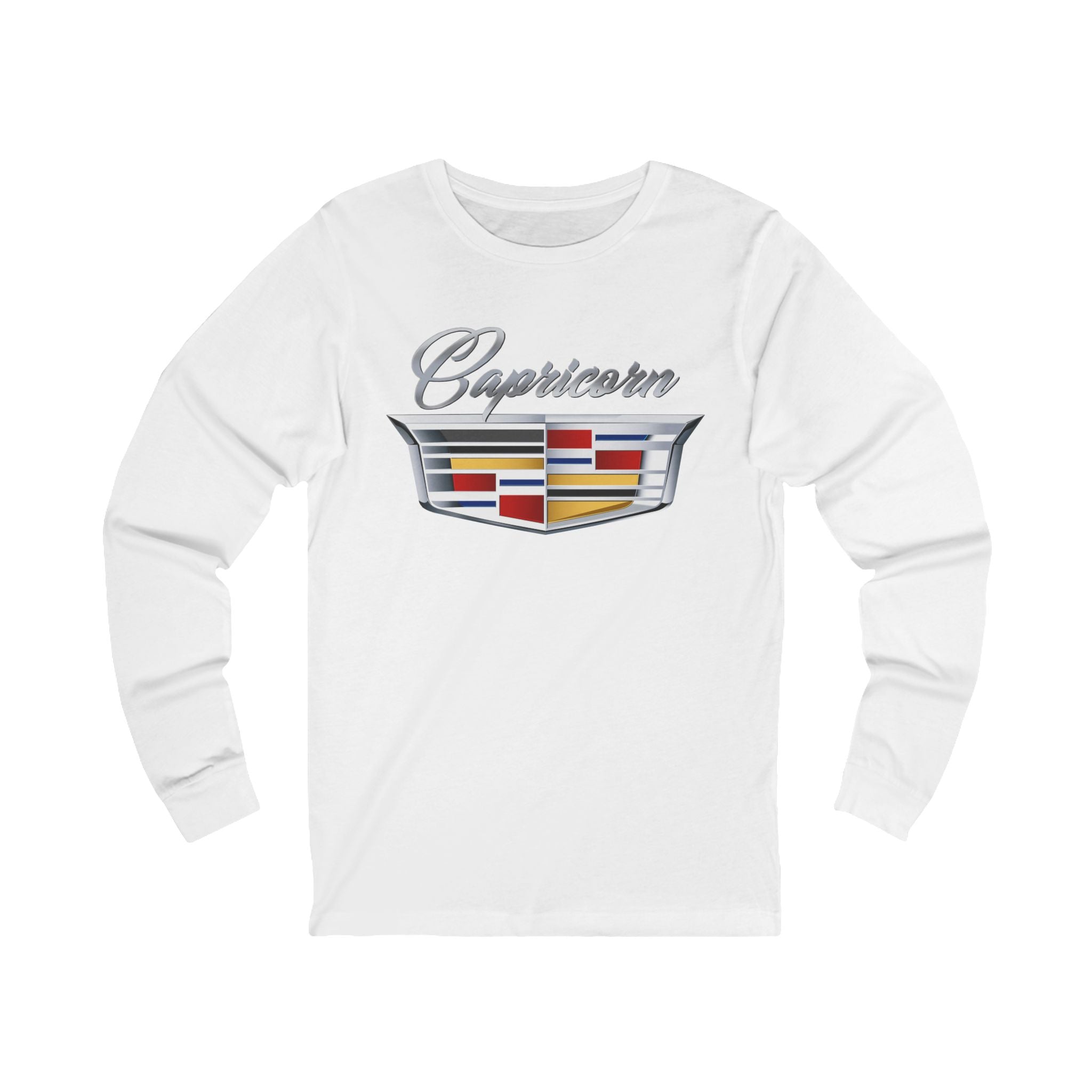 Capricorn (D) Cadillac Edition Unisex Jersey Long Sleeve Tee
