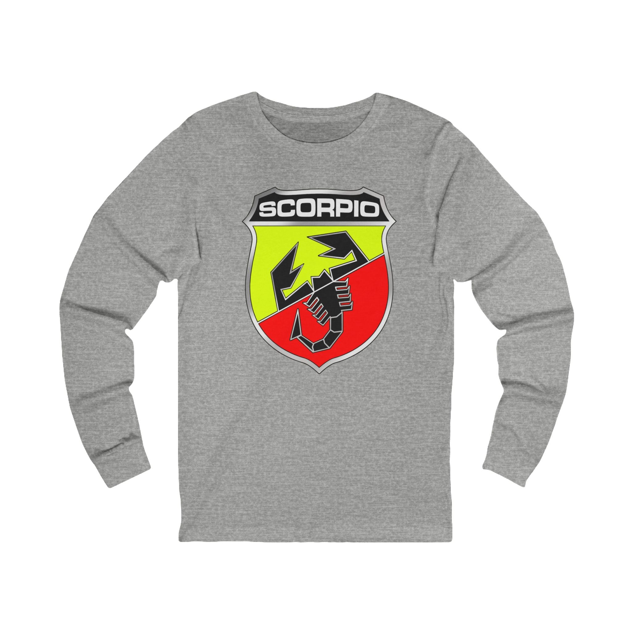 Scorpio (E) Fiat Abarth Unisex Jersey Long Sleeve Tee