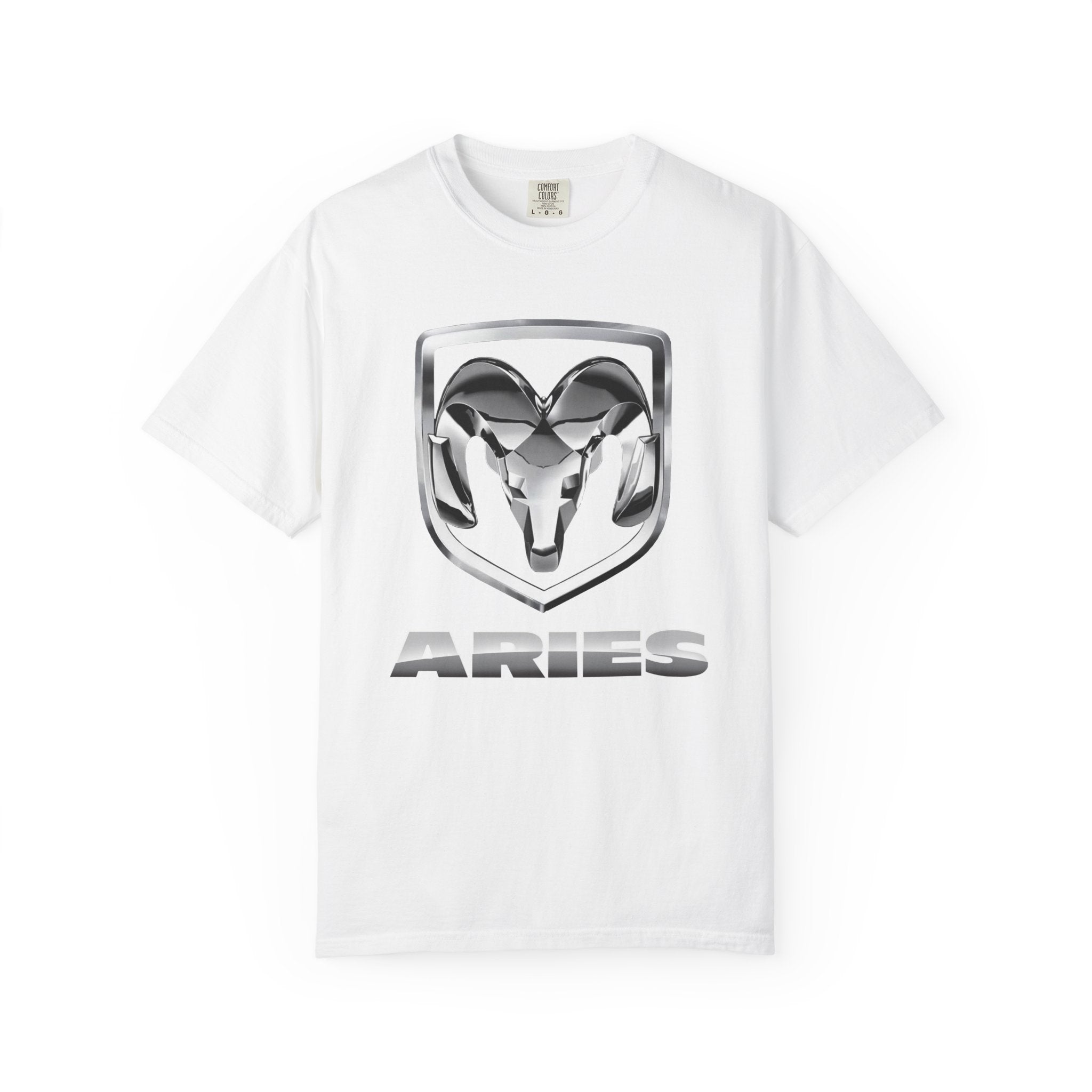 Aries (D) Dodge Ram Edition Heavyweight Box-Cut Tshirt