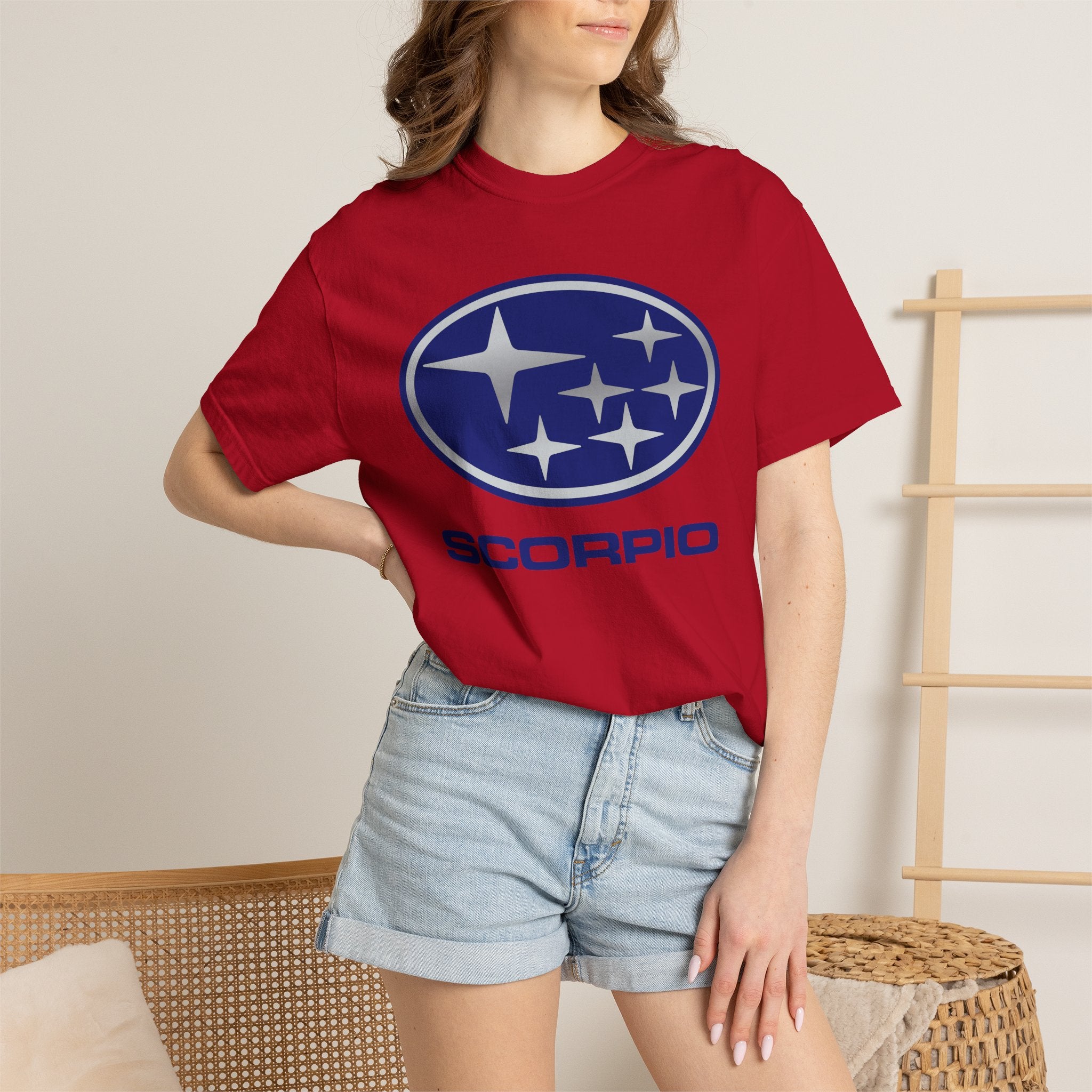 Scorpio (A) Suburu Edition Heavyweight Box-Cut Tshirt