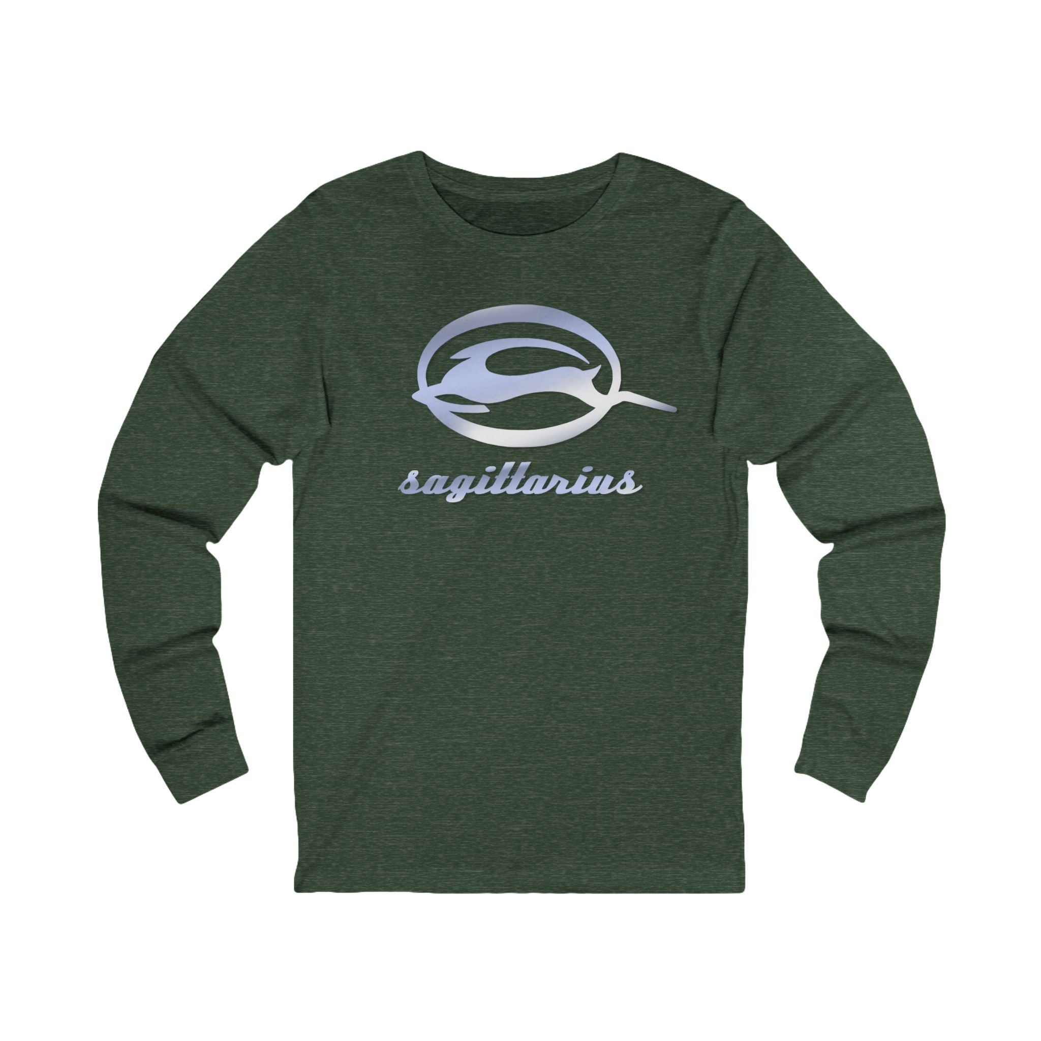 Sagittarius (D) Chevy Impala Edition Unisex Jersey Long Sleeve Tee