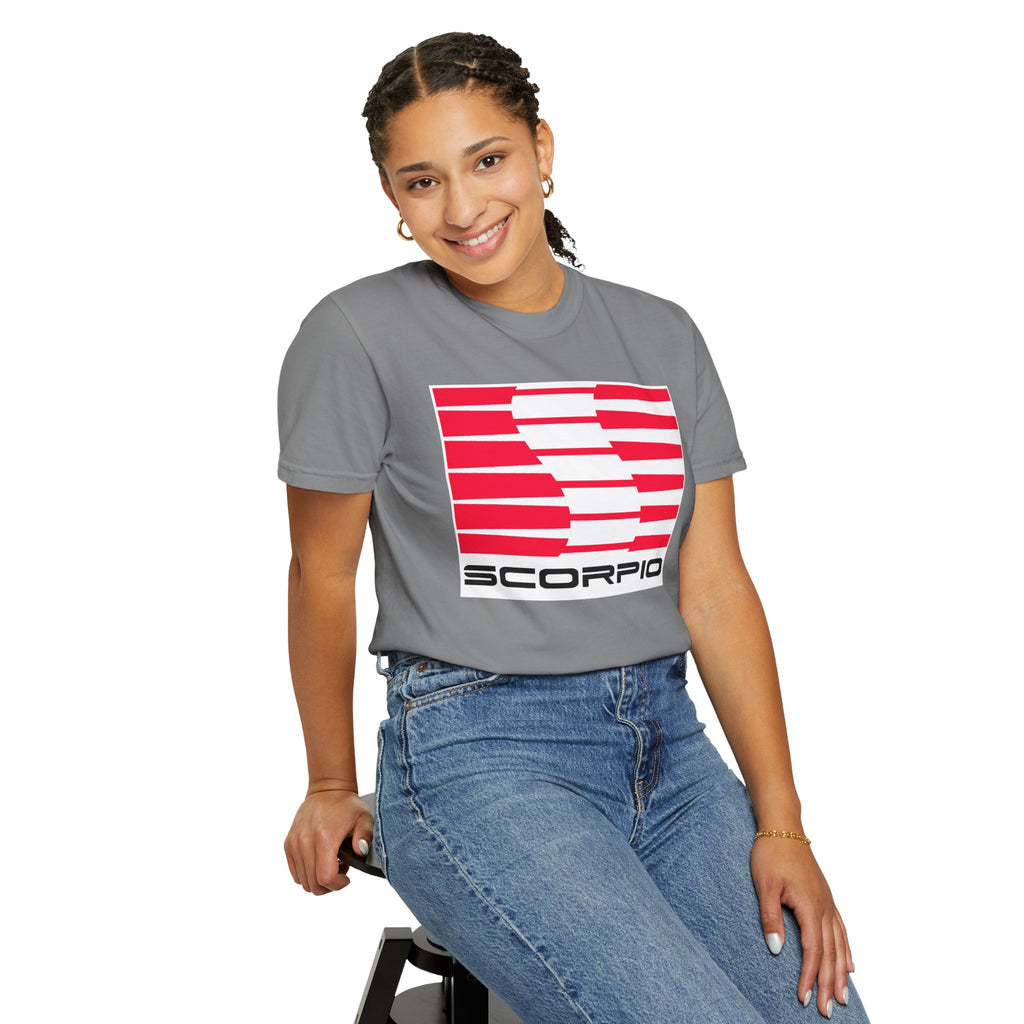 Scorpio (D) Saleen Mustang Heavyweight Box-Cut Tshirt