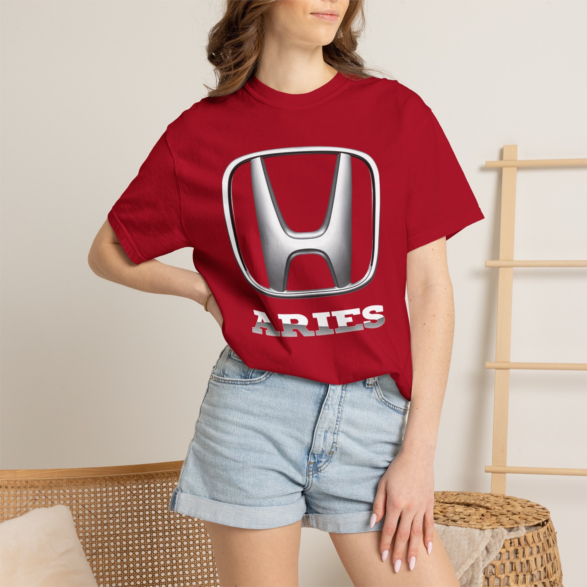 Aries (A) Honda Edition Heavyweight Box-Cut Tshirt