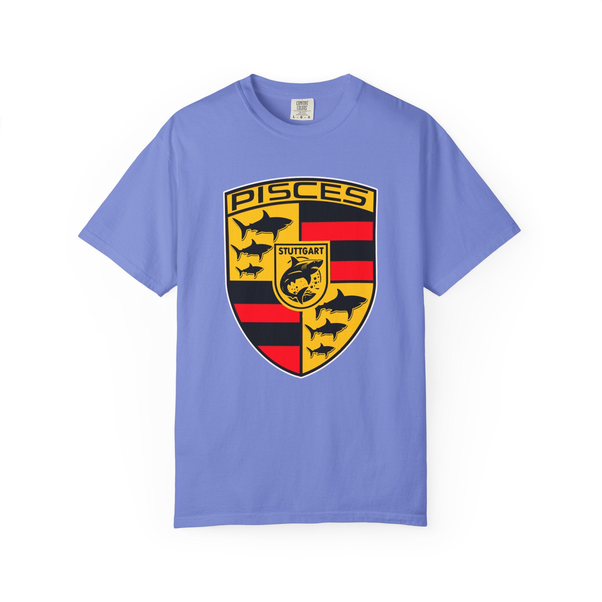 Pisces (E) Porsche Edition Heavyweight Box-Cut Tshirt