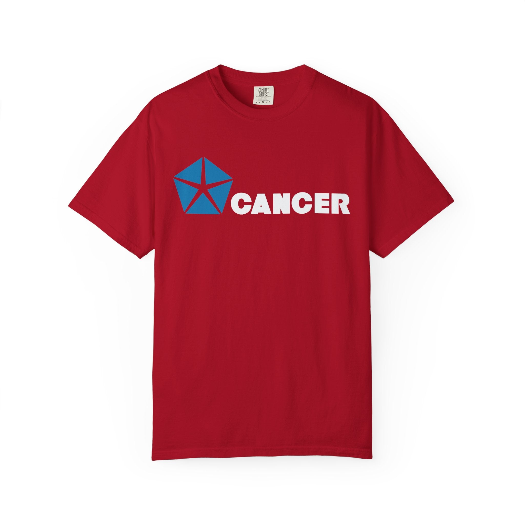 Cancer (D) Chrysler Edition Heavyweight Box-Cut Tshirt