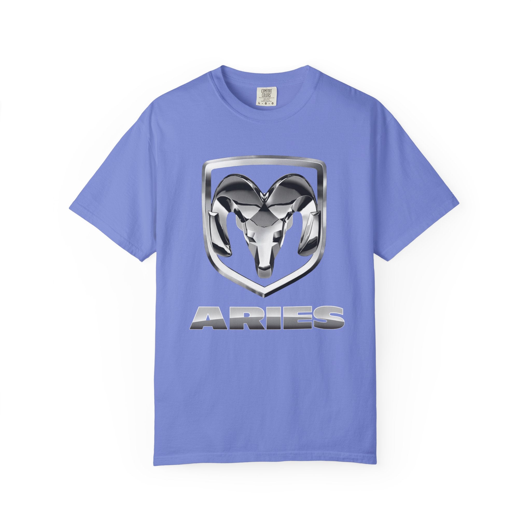Aries (D) Dodge Ram Edition Heavyweight Box-Cut Tshirt