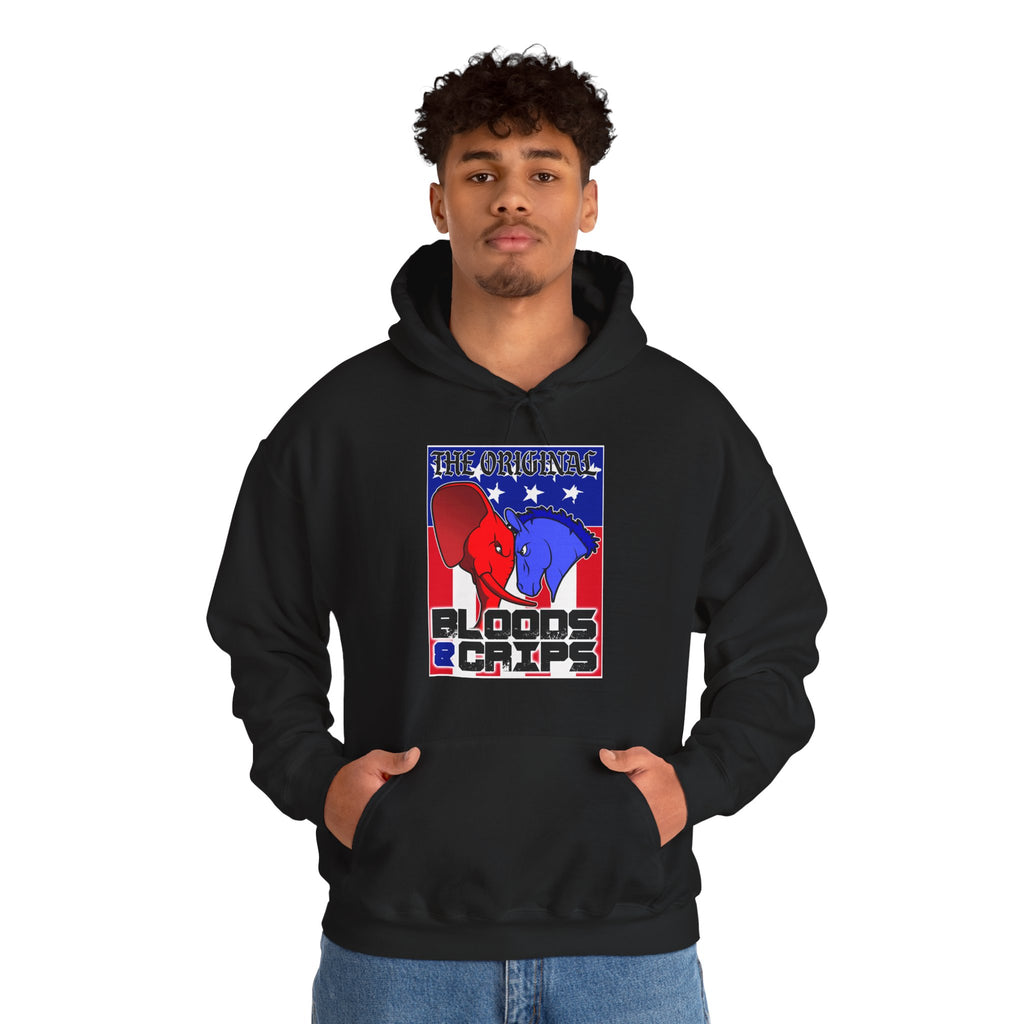 Bloods and Crips Hooded Sweatshirt