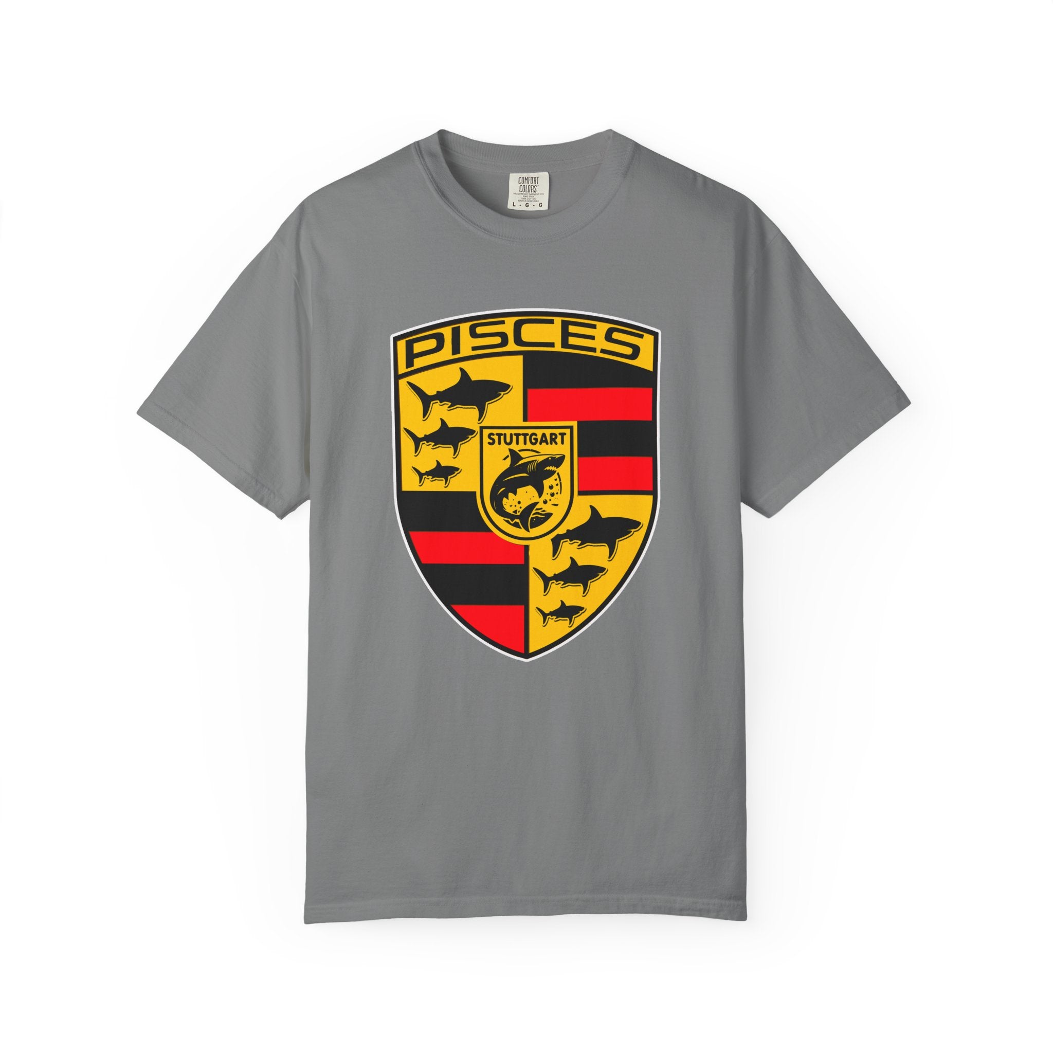 Pisces (E) Porsche Edition Heavyweight Box-Cut Tshirt