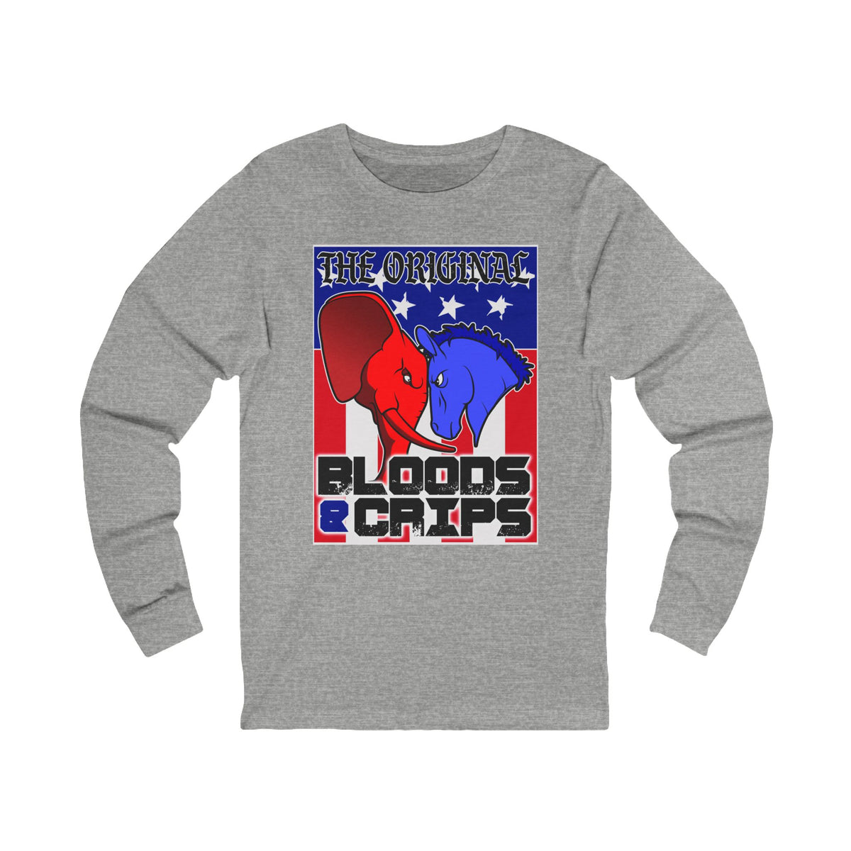 Bloods and Crips Unisex Jersey Long Sleeve Tee