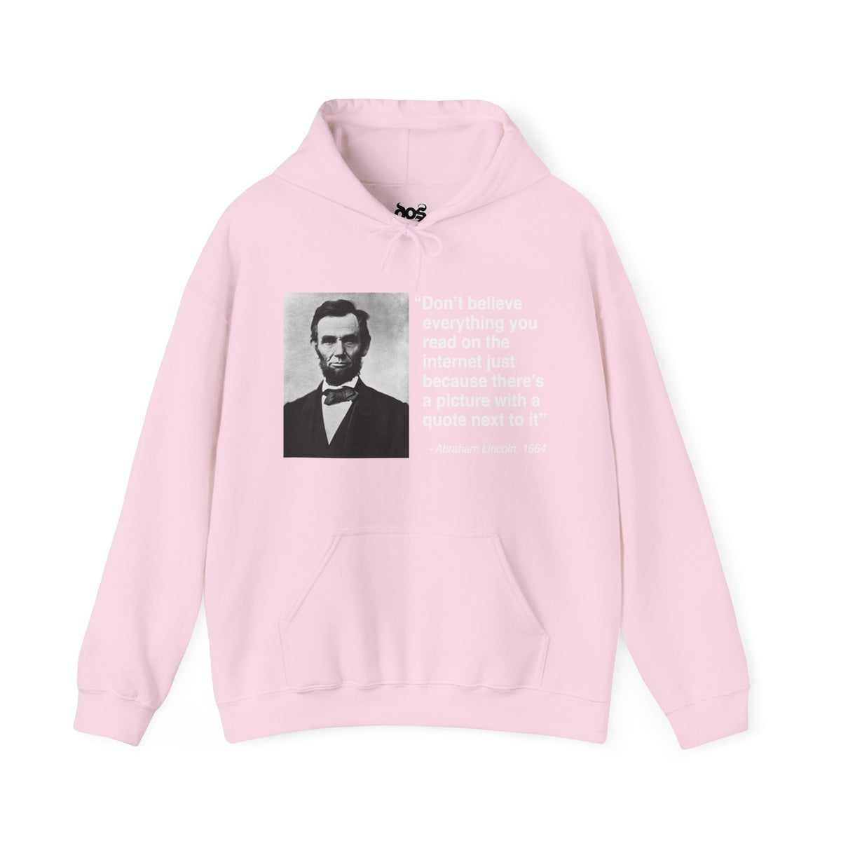 Abraham Lincoln Quote Hooded Sweatshirt
