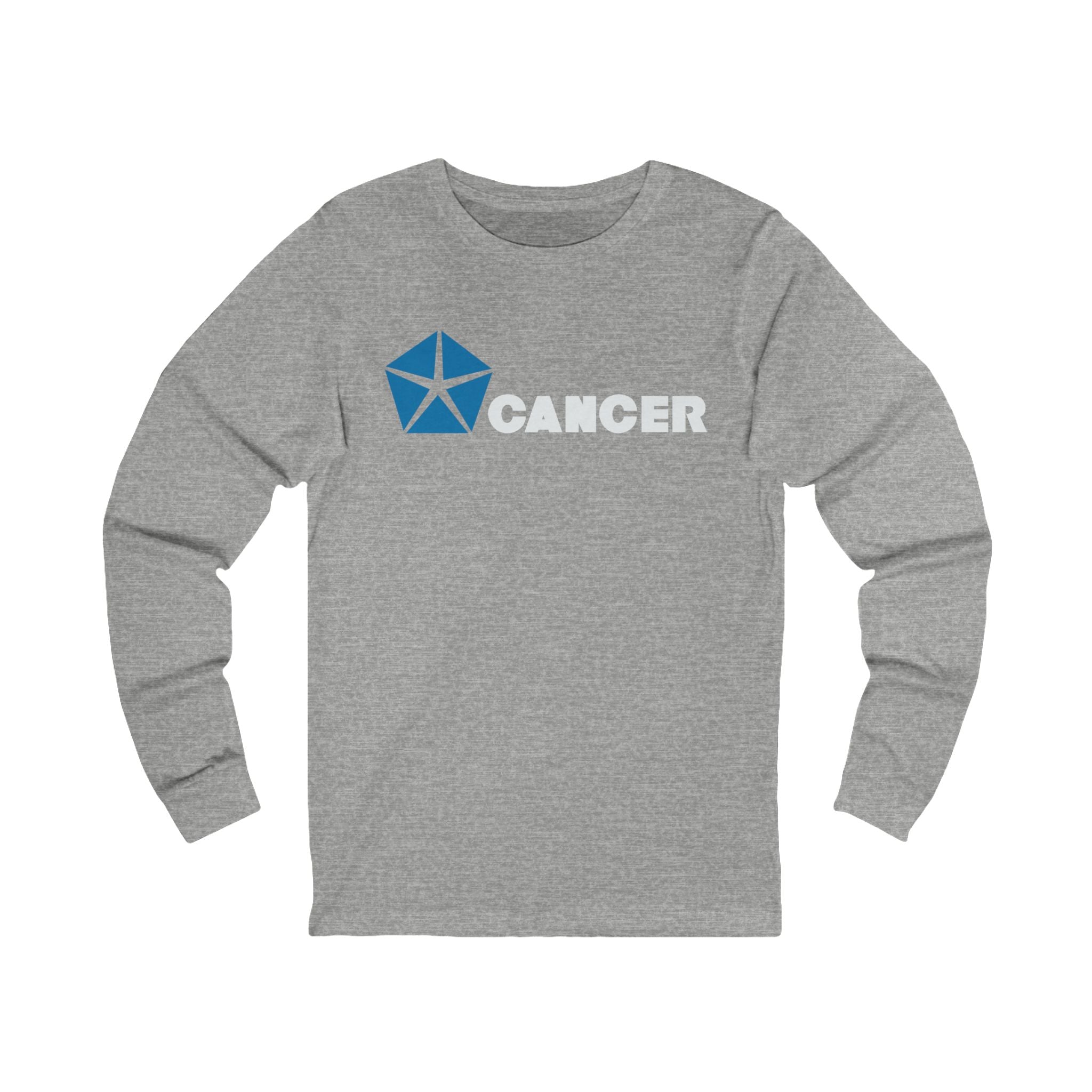 Cancer (D) Chrysler Edition Unisex Jersey Long Sleeve Tee