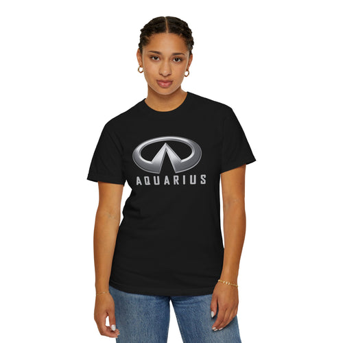 Aquarius (A) Infiniti Edition Heavyweight Box-Cut Tshirt