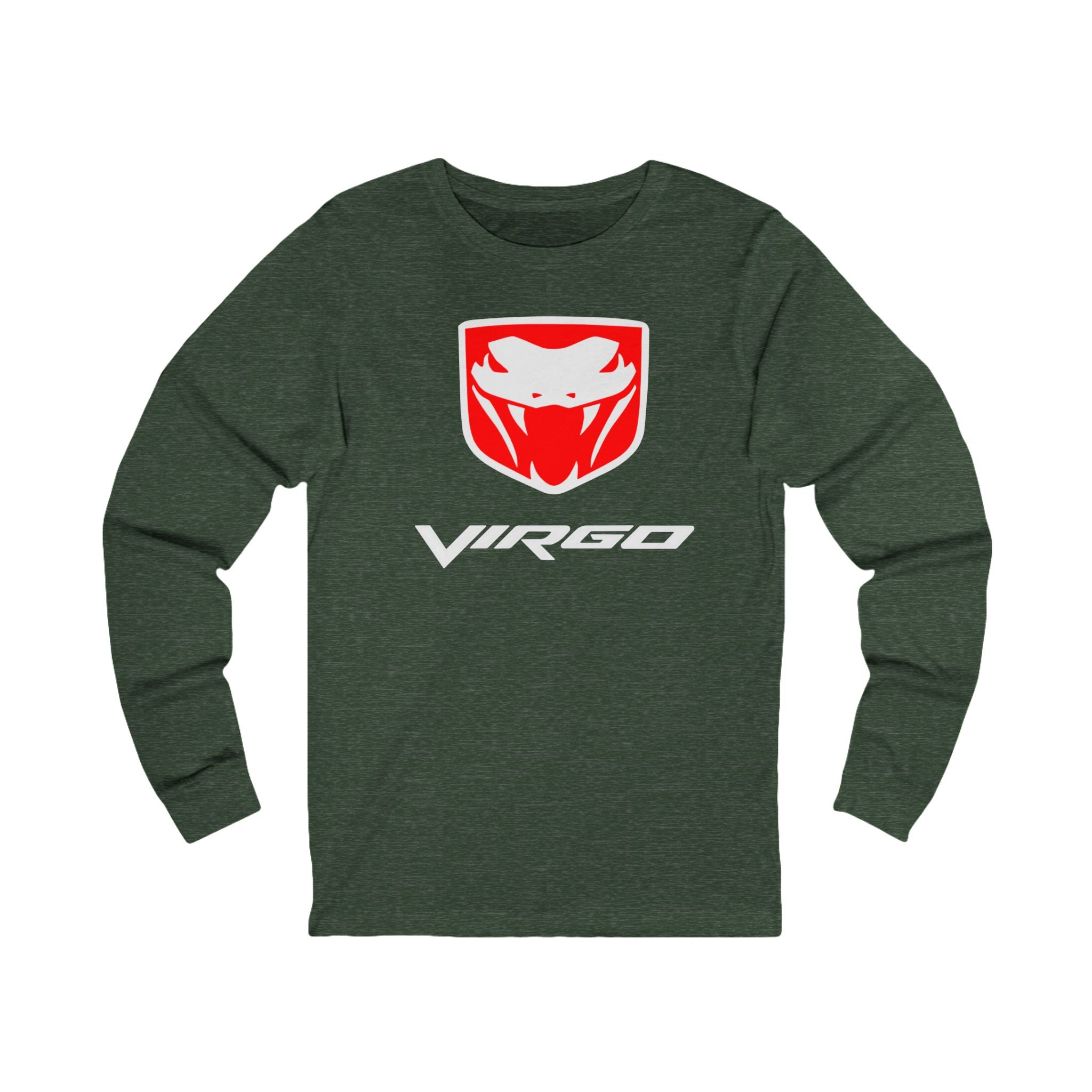 Virgo (D) Dodge Viper Edition Unisex Jersey Long Sleeve Tee