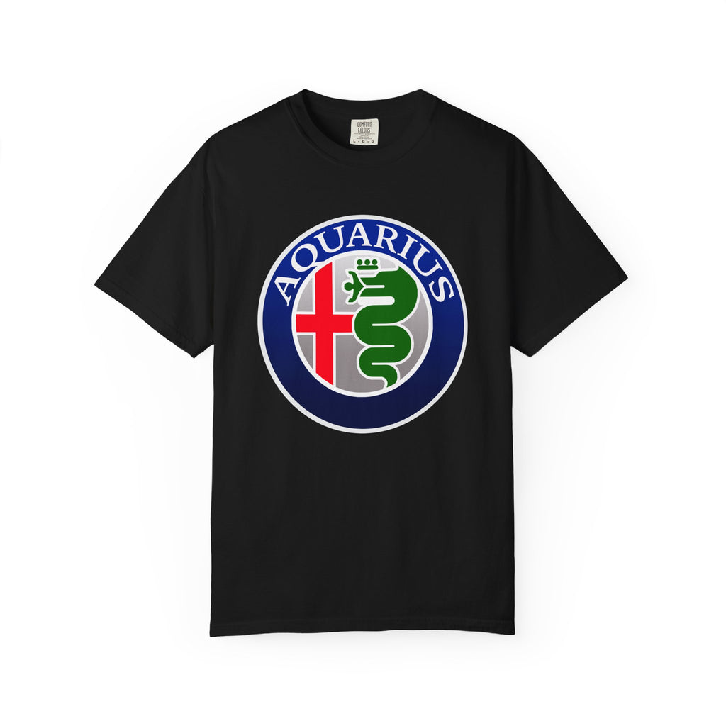 Aquarius (E) Alfa Romeo Edition Heavyweight Box-Cut Tshirt